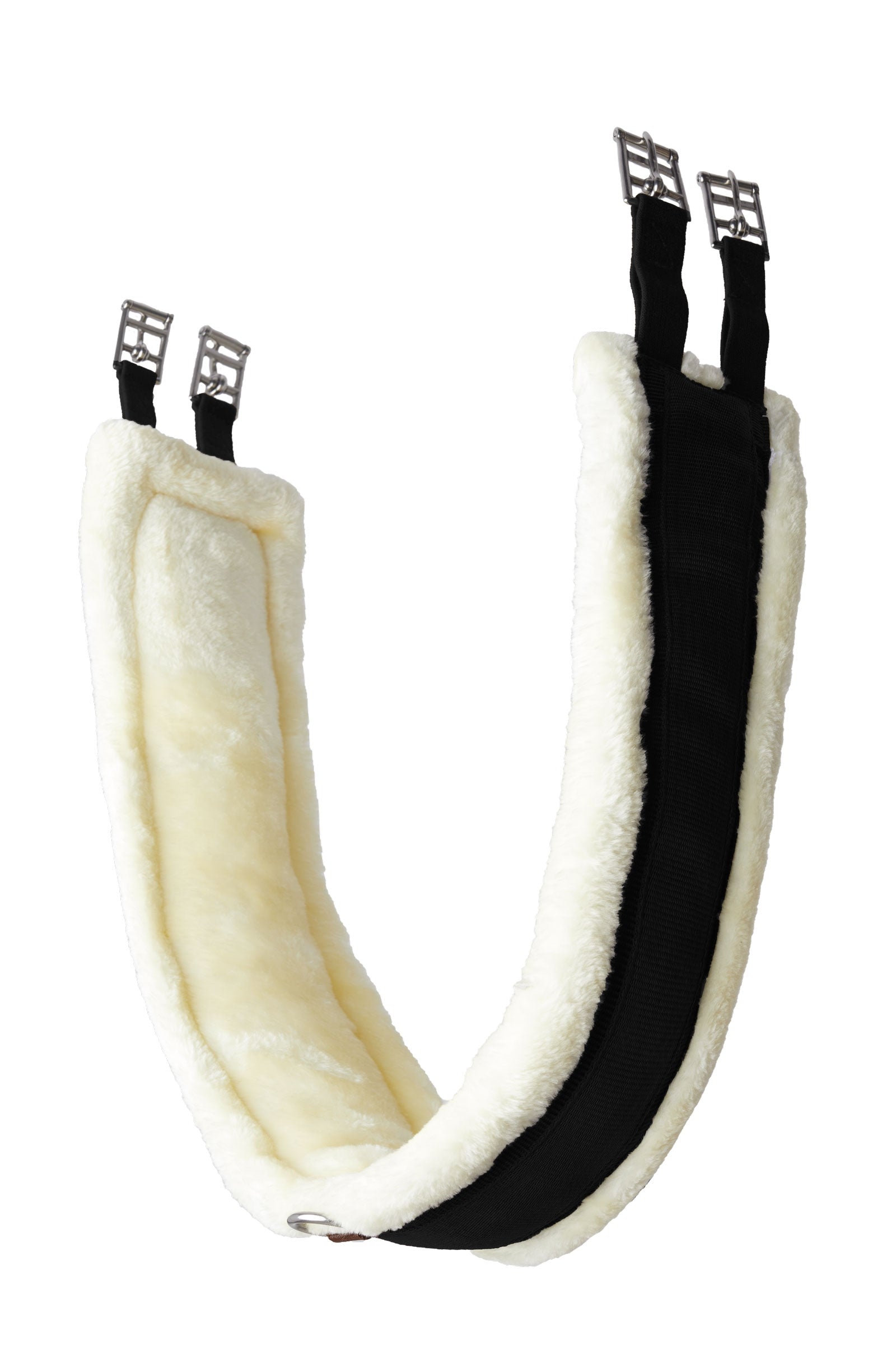 Horze Neoprenový dlouhý podbřišník Kyiv s pevnou umělou kožešinou Saddles, Girths & Stirrups