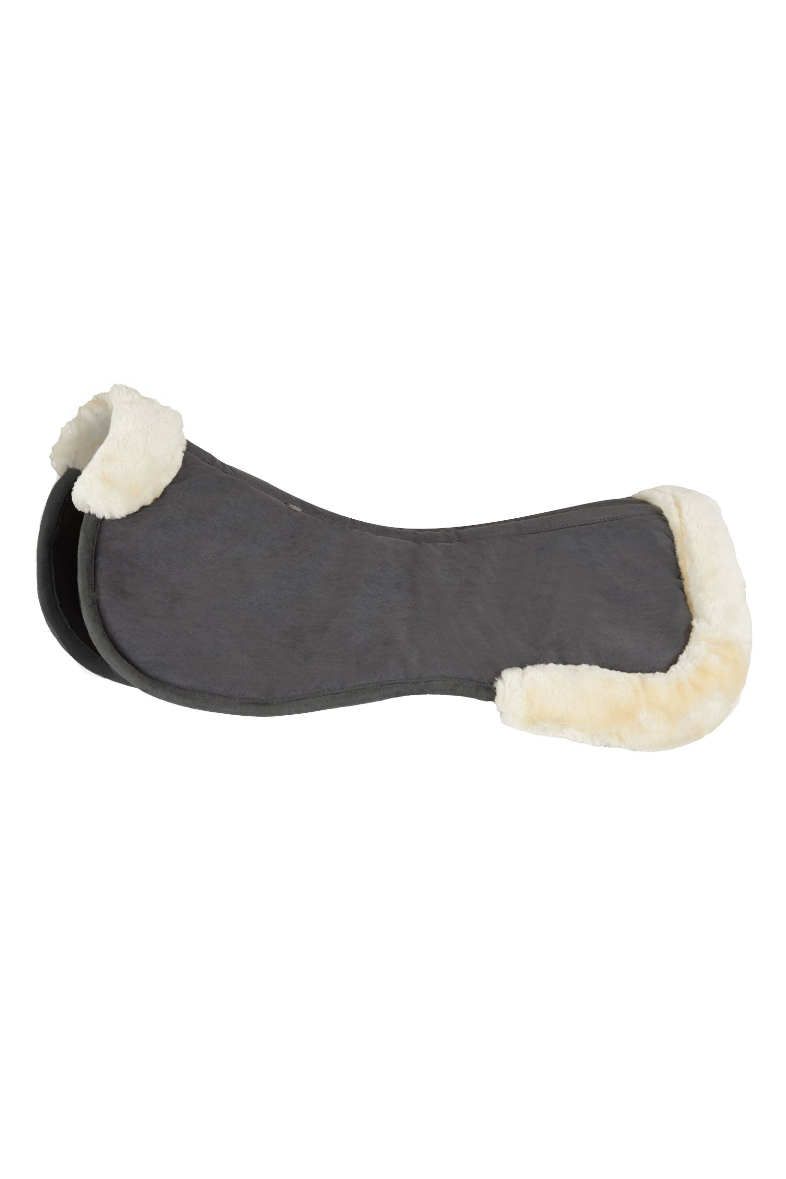 Horze podložka z paměťové pěny s umělou kožešinou Saddle Pads