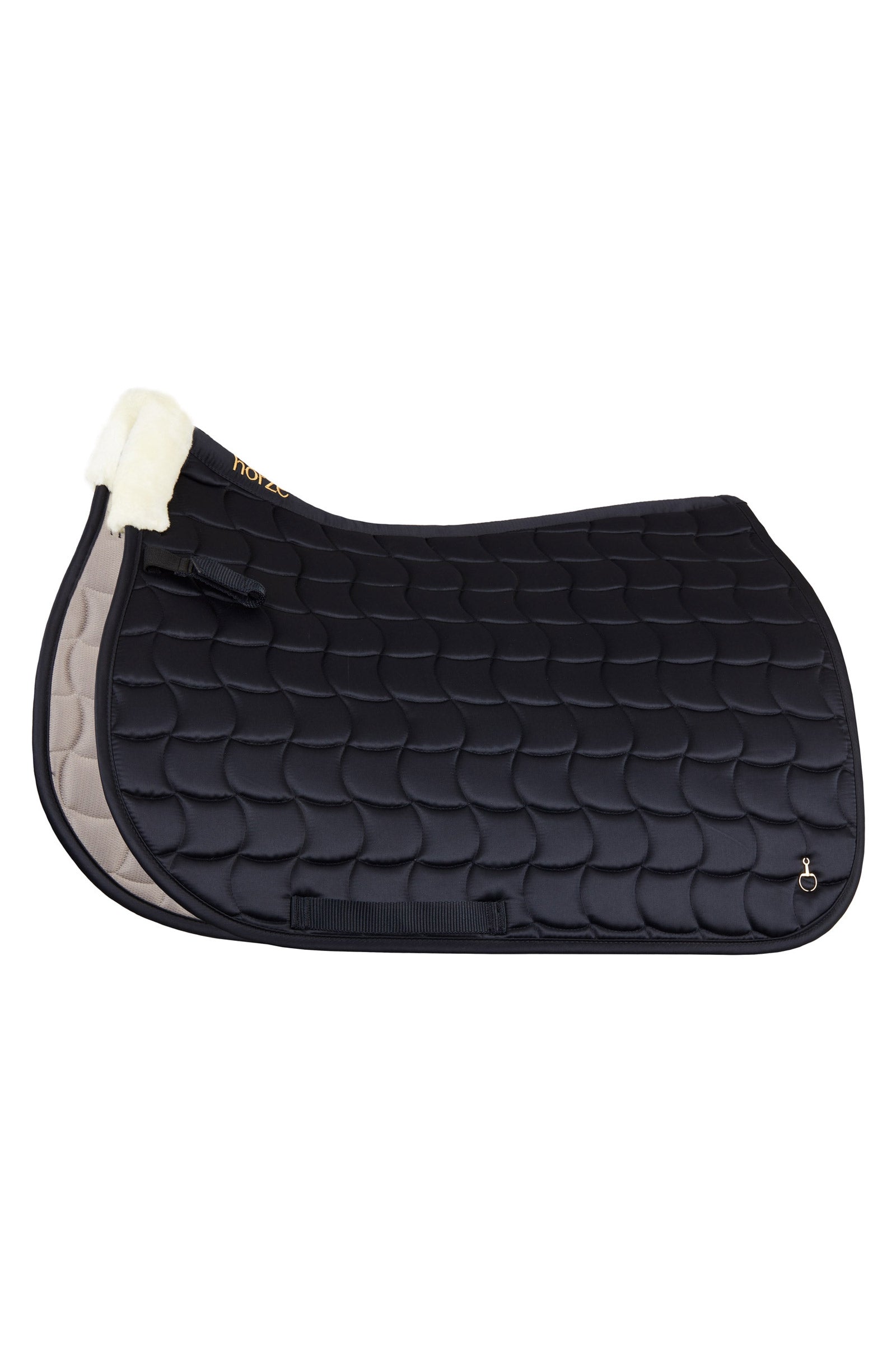 Horze Univerzální podsedlová podložka Houston s umělou kožešinou Saddle Pads