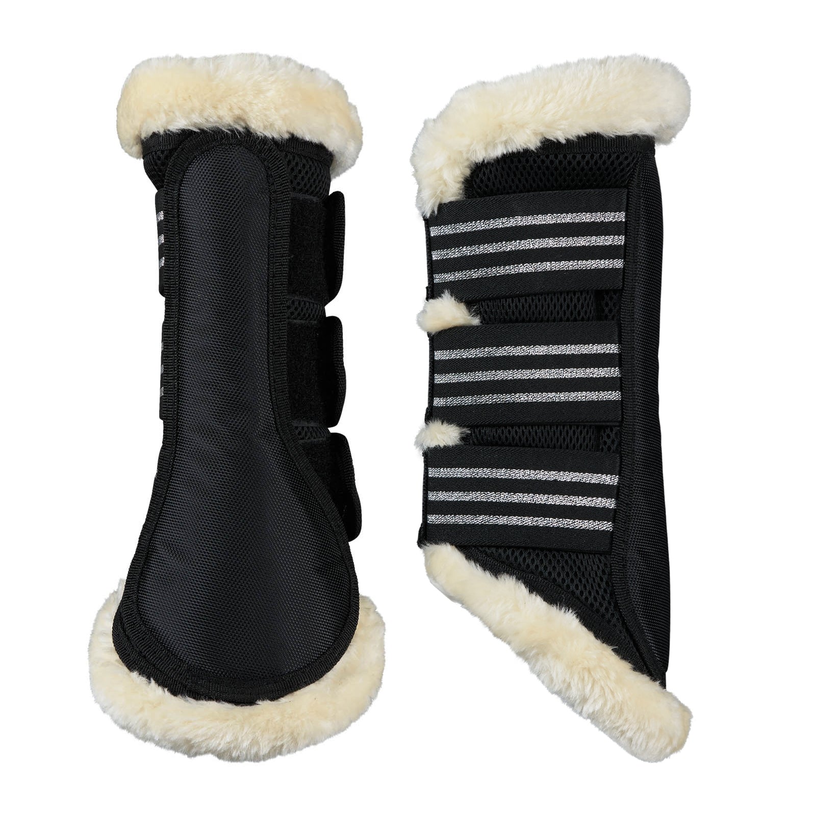 Horze Lincoln Kartáčovací boty s kožešinou Leg Protection & Hoof Protection for Horses