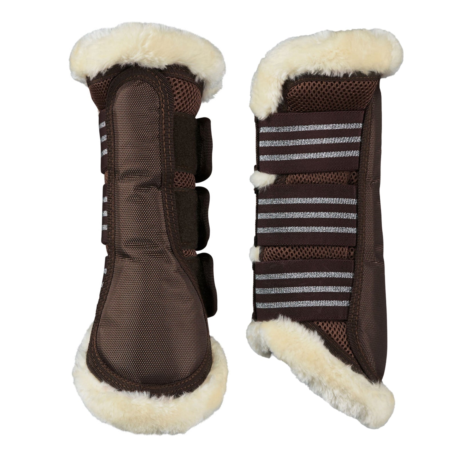 Horze Lincoln Kartáčovací boty s kožešinou Leg Protection & Hoof Protection for Horses