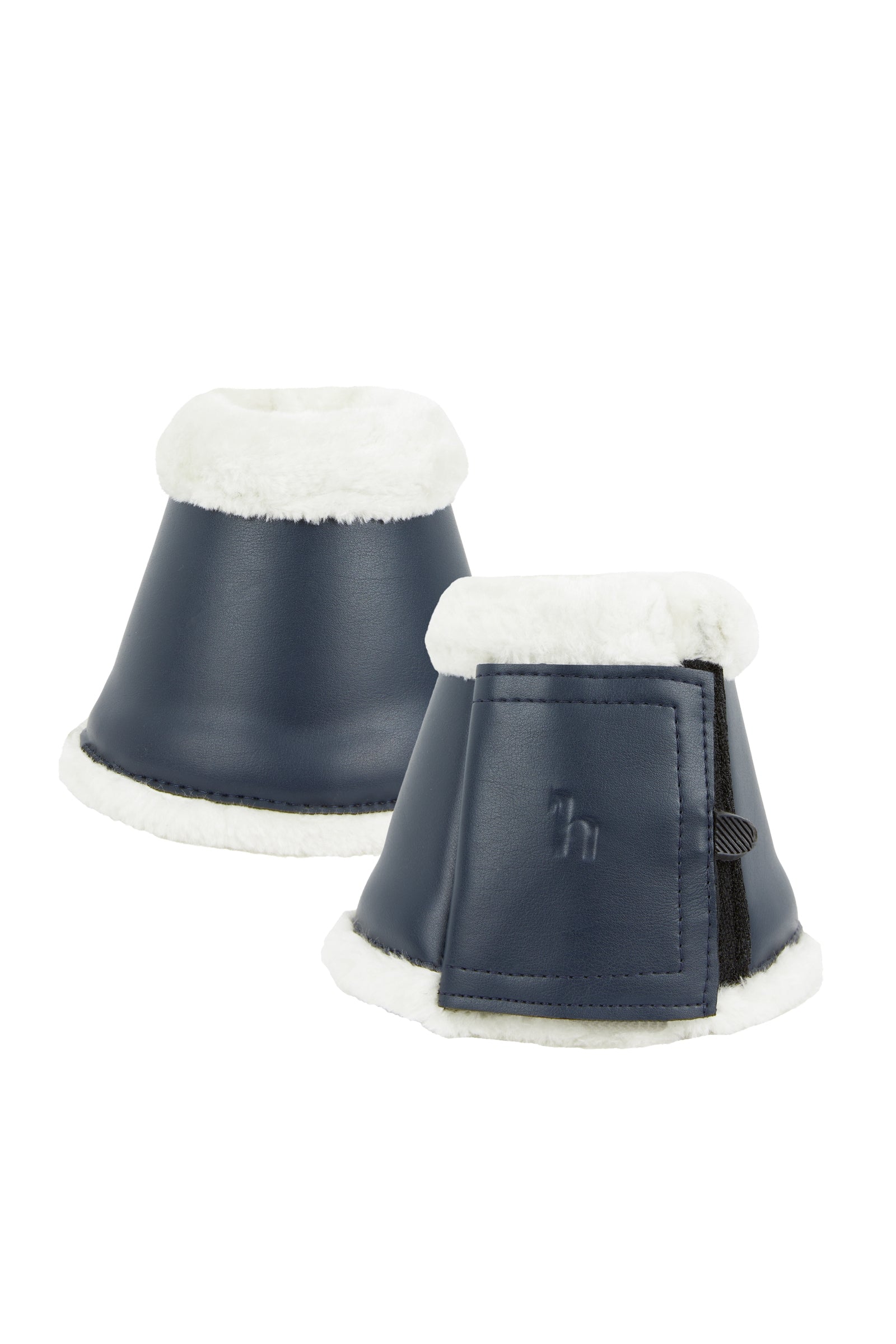 Horze Ghent Bell Boots s umělou kožešinou Leg Protection & Hoof Protection for Horses