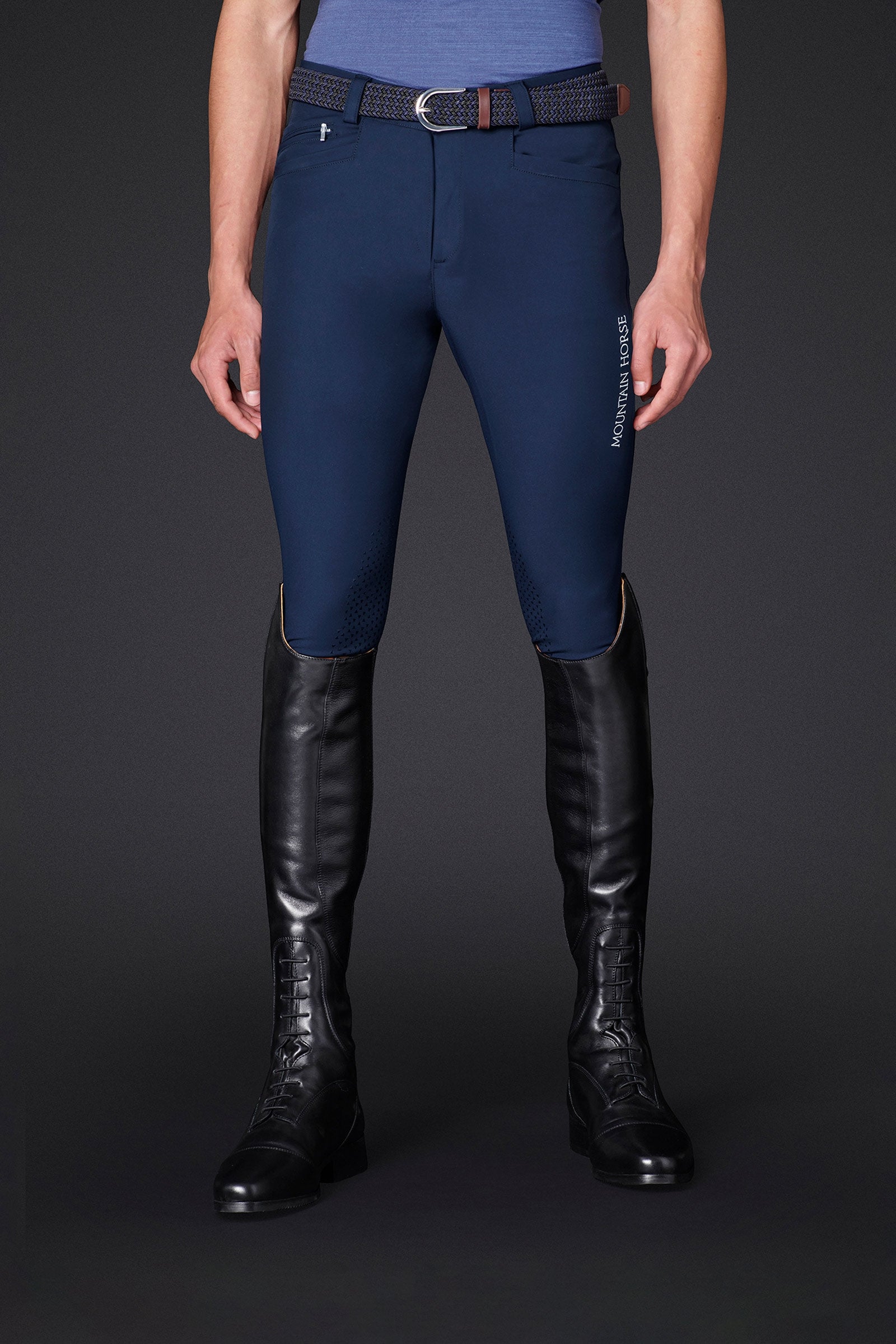 Mountain Horse Robin Men's Knee Grip Breeches Mens Riding Clothing
