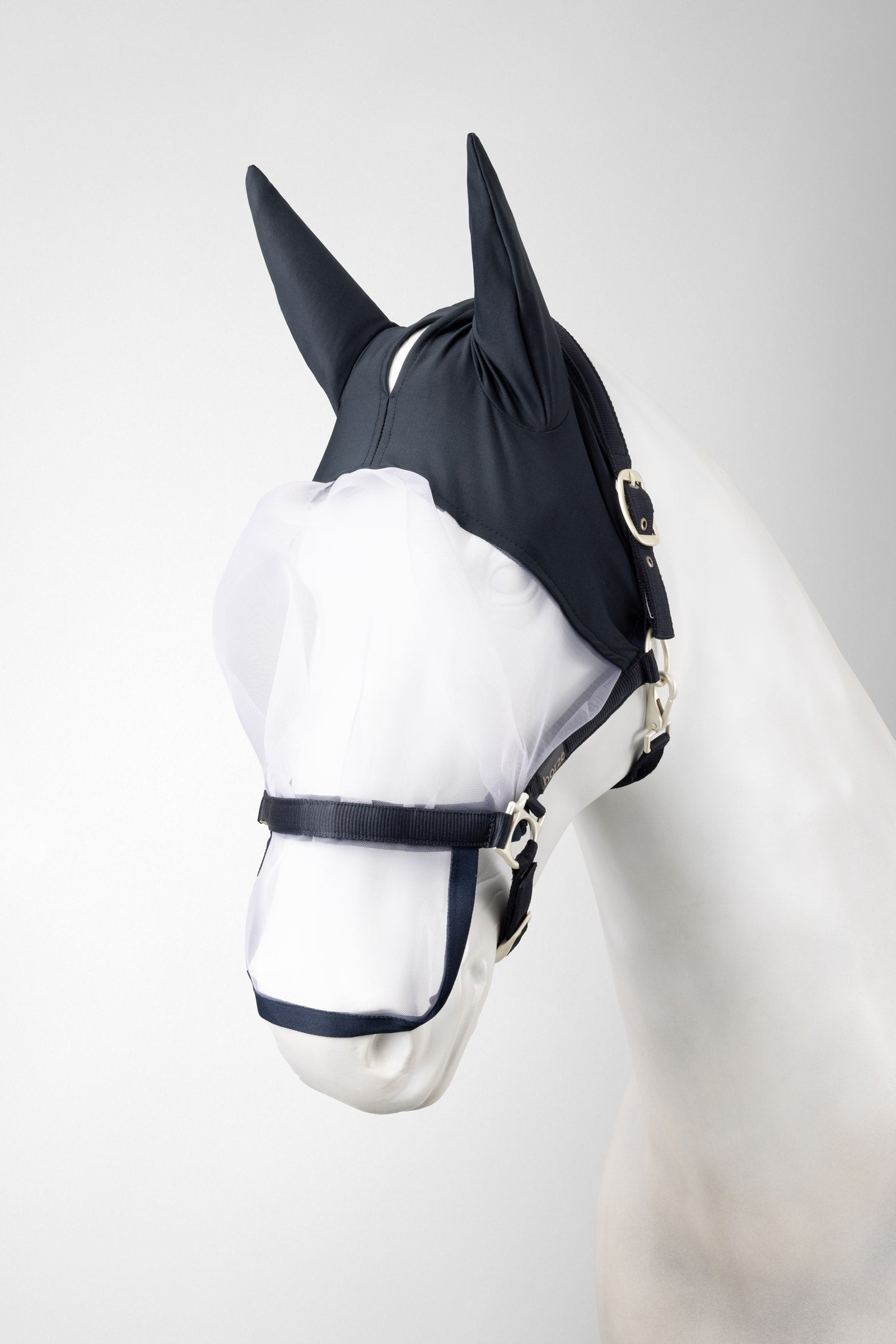 Horze Paso Fino ohlávka s maskou proti mouchám Antifly Protection for Horses
