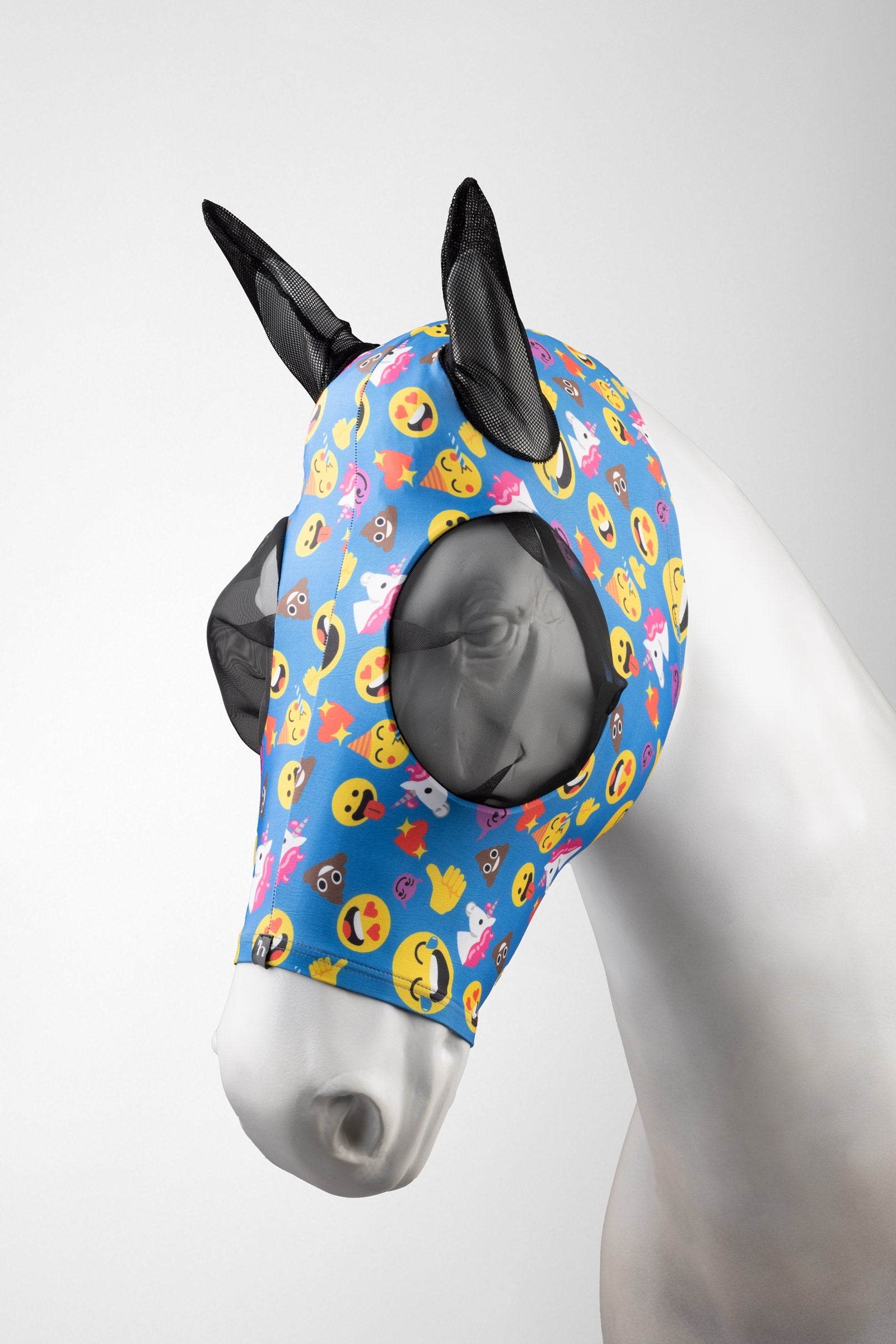 Horze Elastická natahovací maska proti hmyzu Antifly Protection for Horses