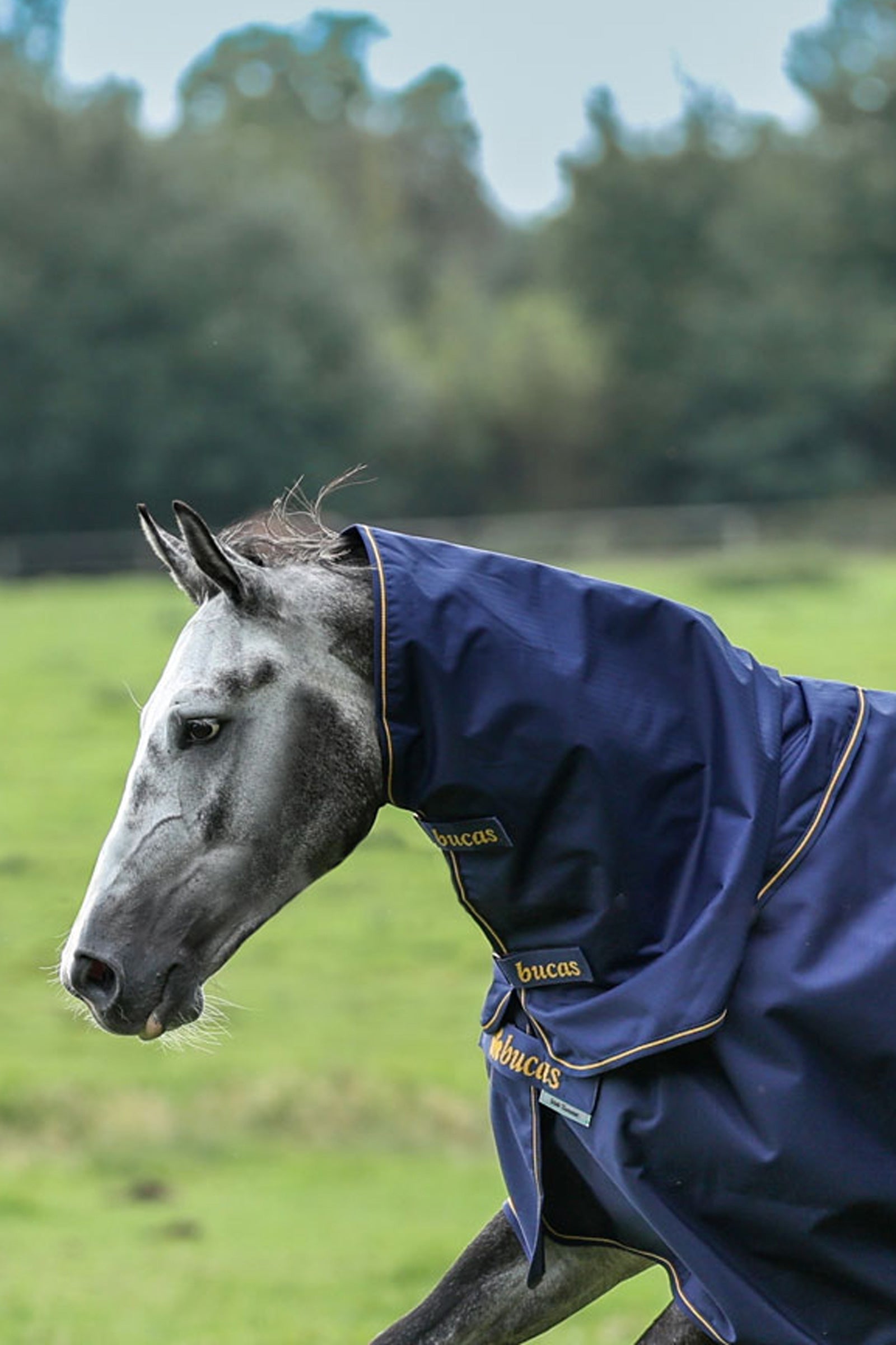 Bucas Irish Turnout Neck Piece, 0g Horse Rugs