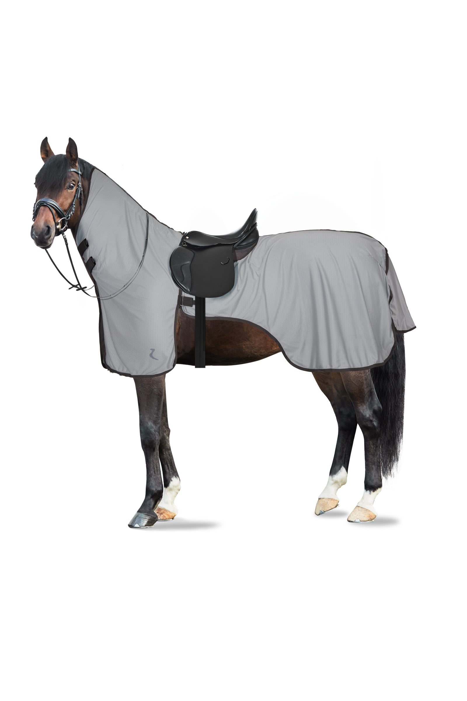 Horze Eira UV muchová jezdecká deka s odepínací krční částí Horse Rugs