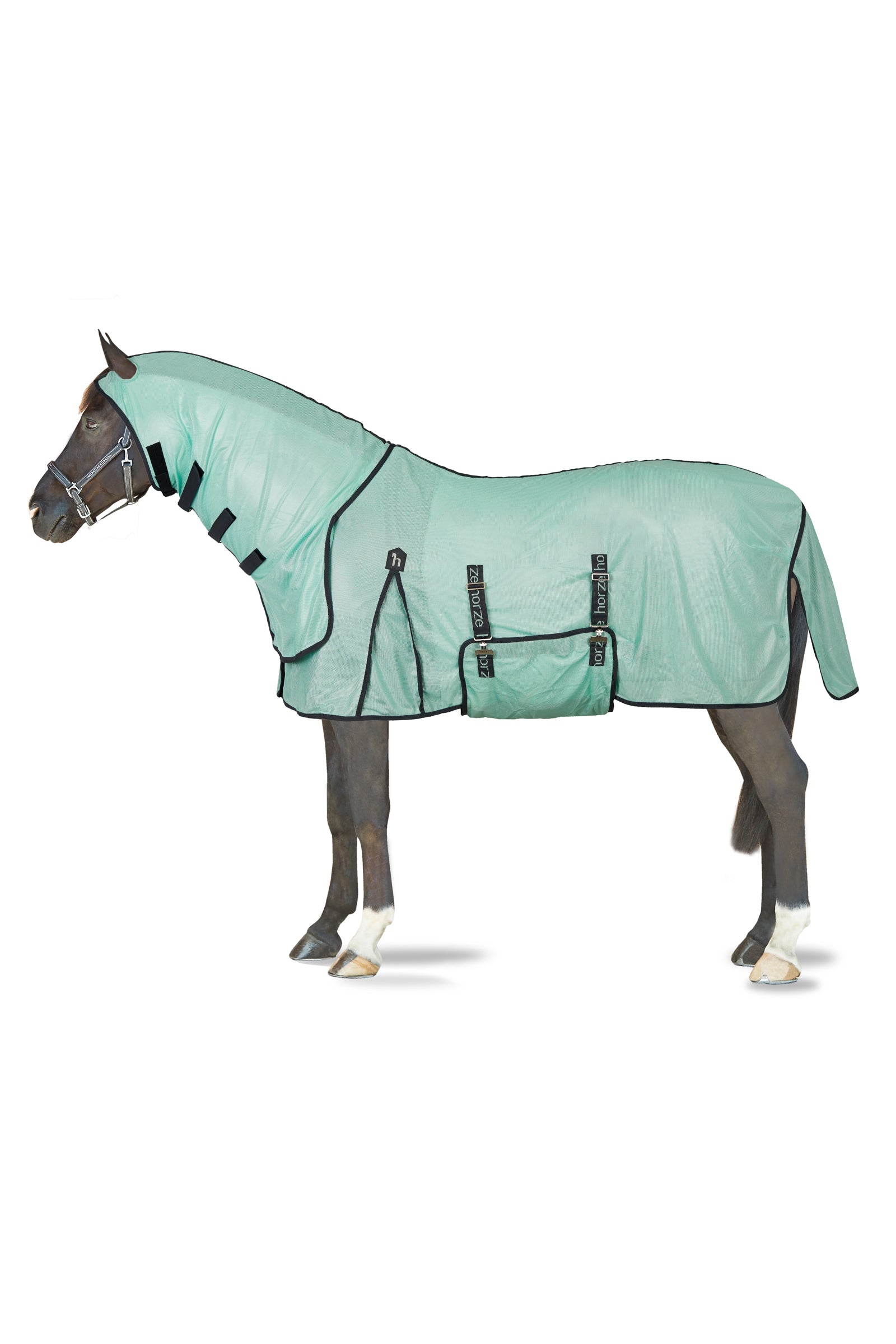 Horze Deka proti hmyzu Paso Fino s kapucí a UV ochranou Horse Rugs