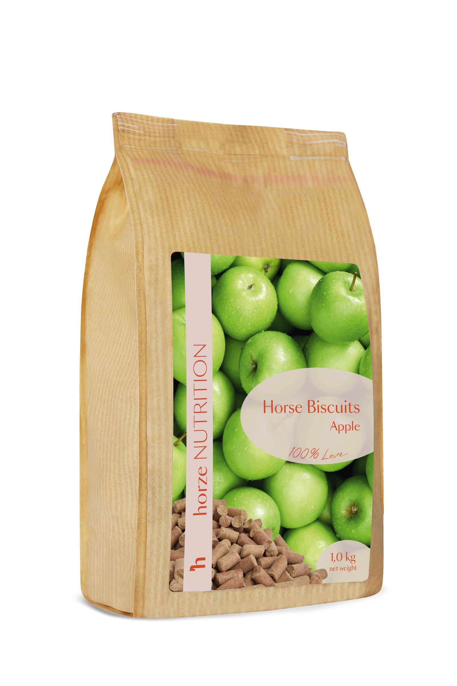 Horze Sušenky Apple, Zachází 1kg Horse Feed & Nutrition