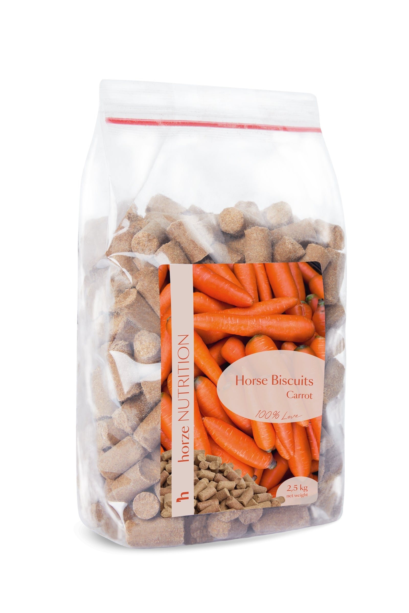 Horze Sušenky Mrkev, zachází 2,5 kg Horse Feed & Nutrition
