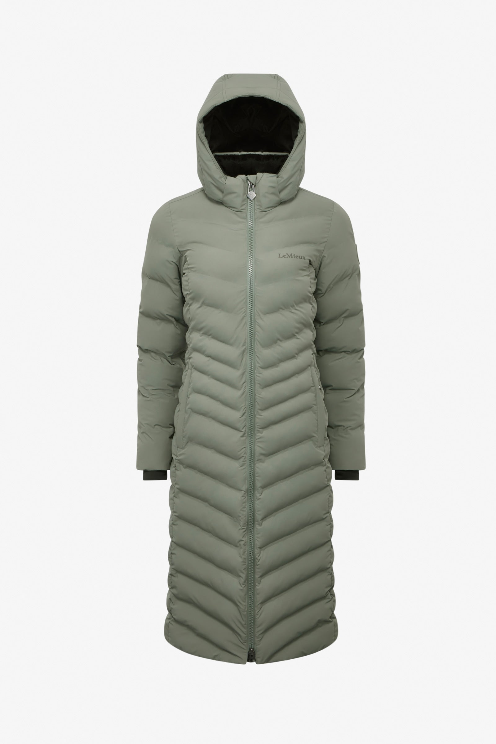 LeMieux Hayley dámský vodoodpudivý dlouhý prošívaný kabát Women’s Riding Clothing