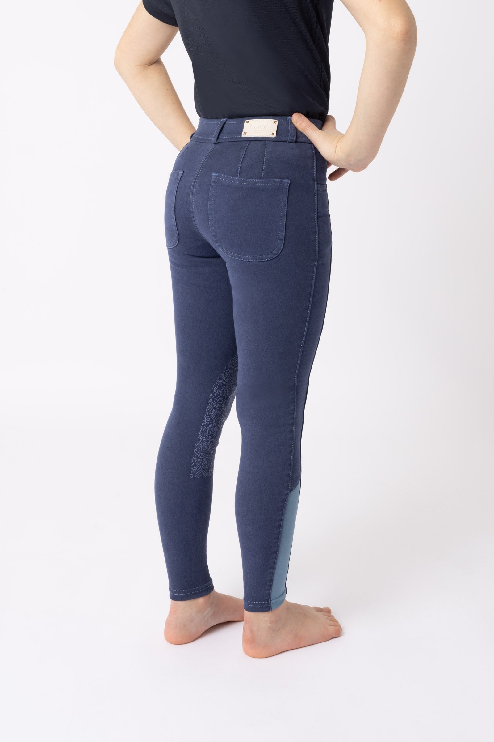 Horze Suki Dětské rajtky z vystuženými koleny Kids Apparel