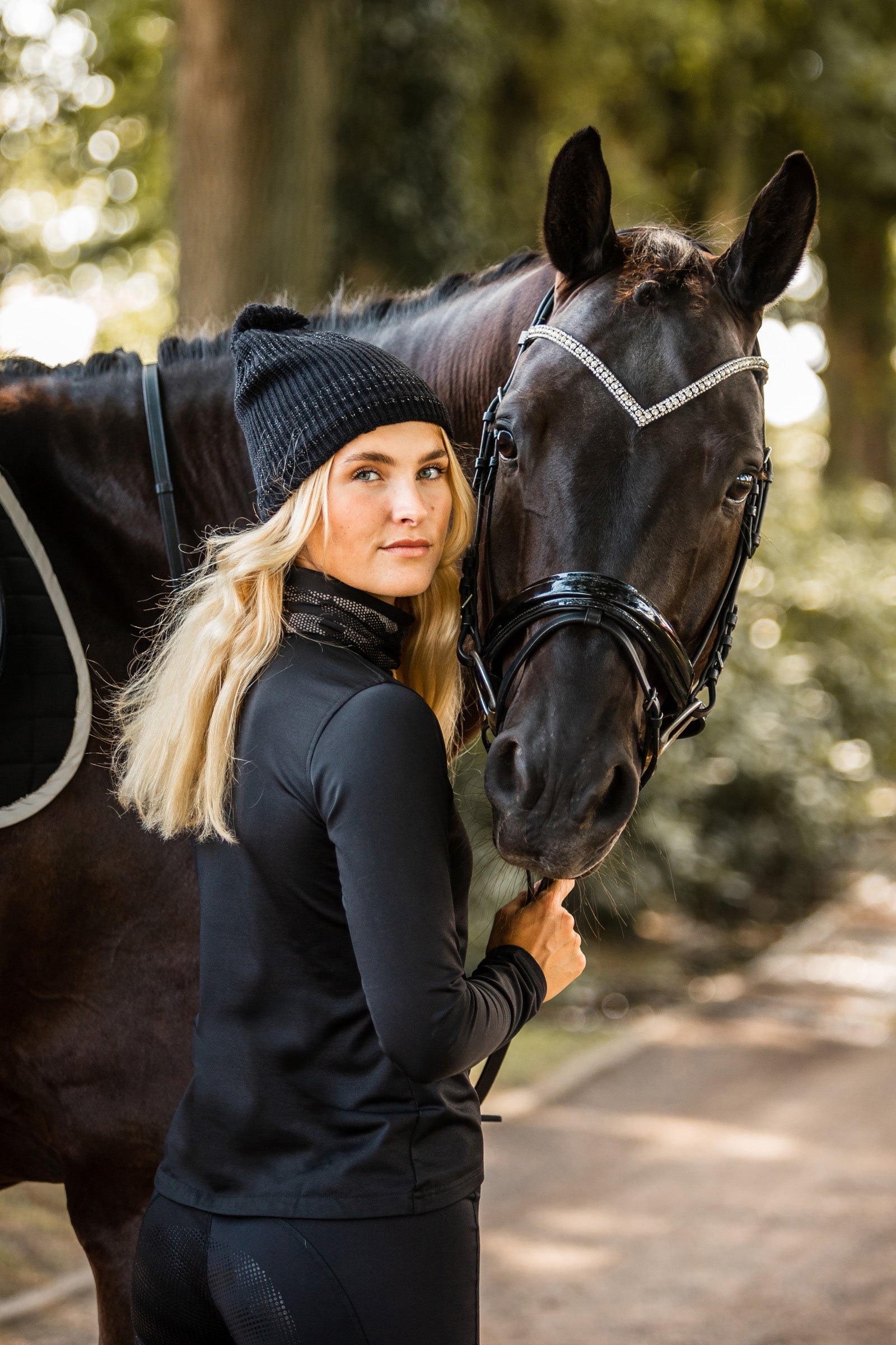 Horze Luminox Reflective Loop Scarf Accessories