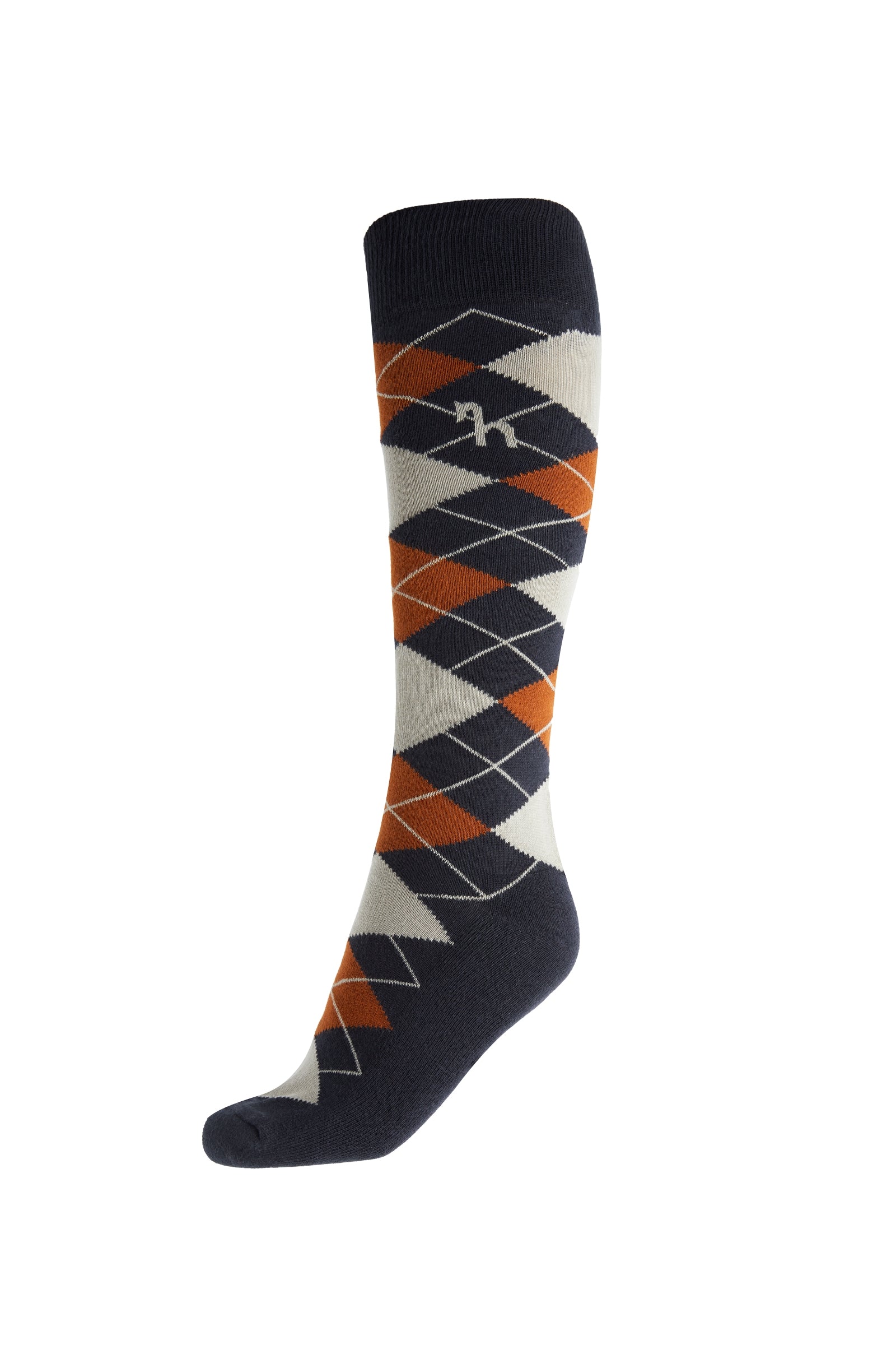 Horze Alana kostkované zimní jezdecké ponožky Socks