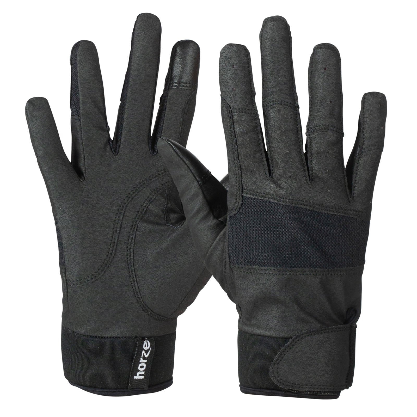 Horze Women's Stretch Riding Gloves with Neoprene Cuffs Riding Gloves