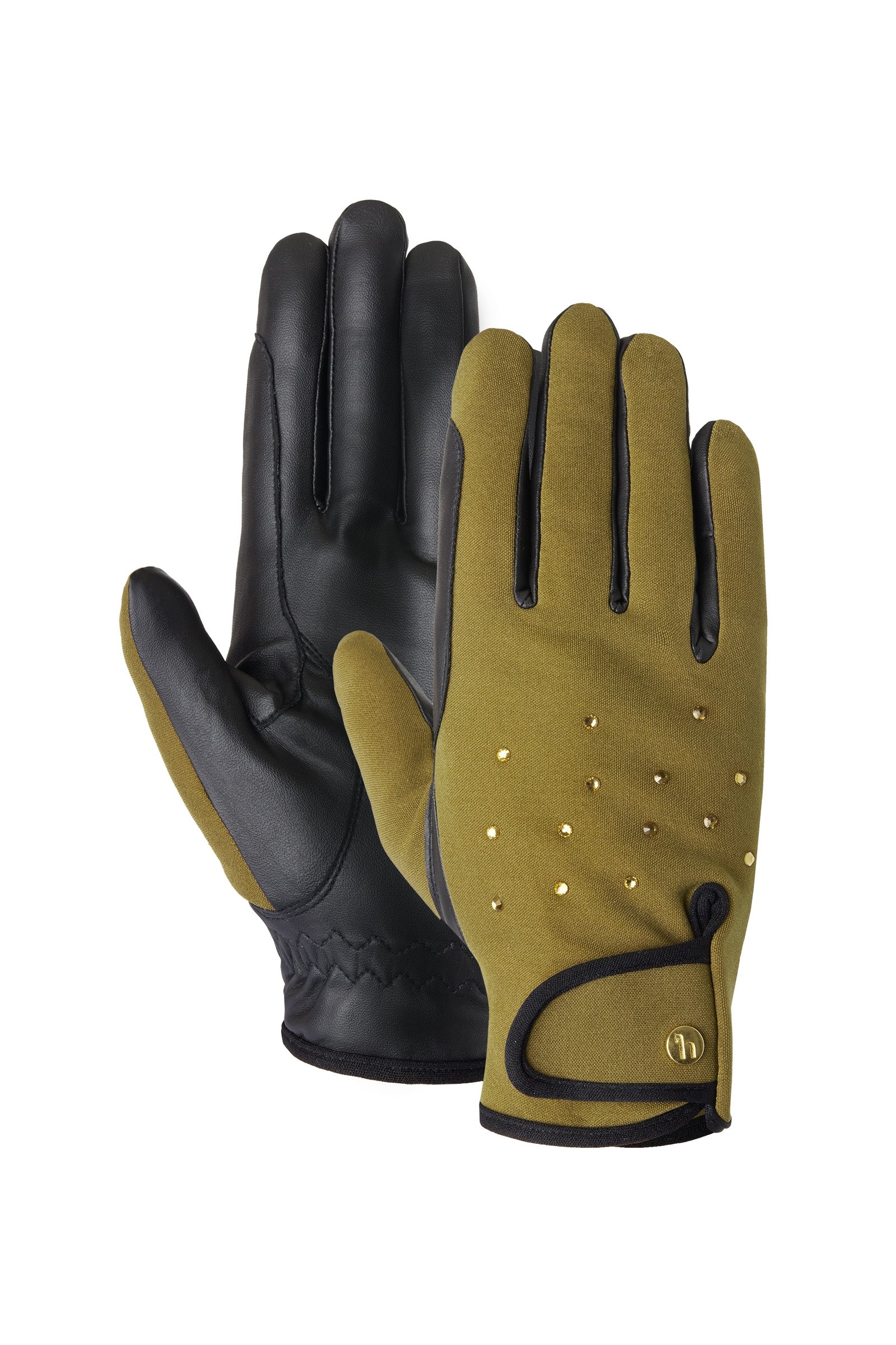 Horze Zimní rukavice Joana s kamínky Riding Gloves