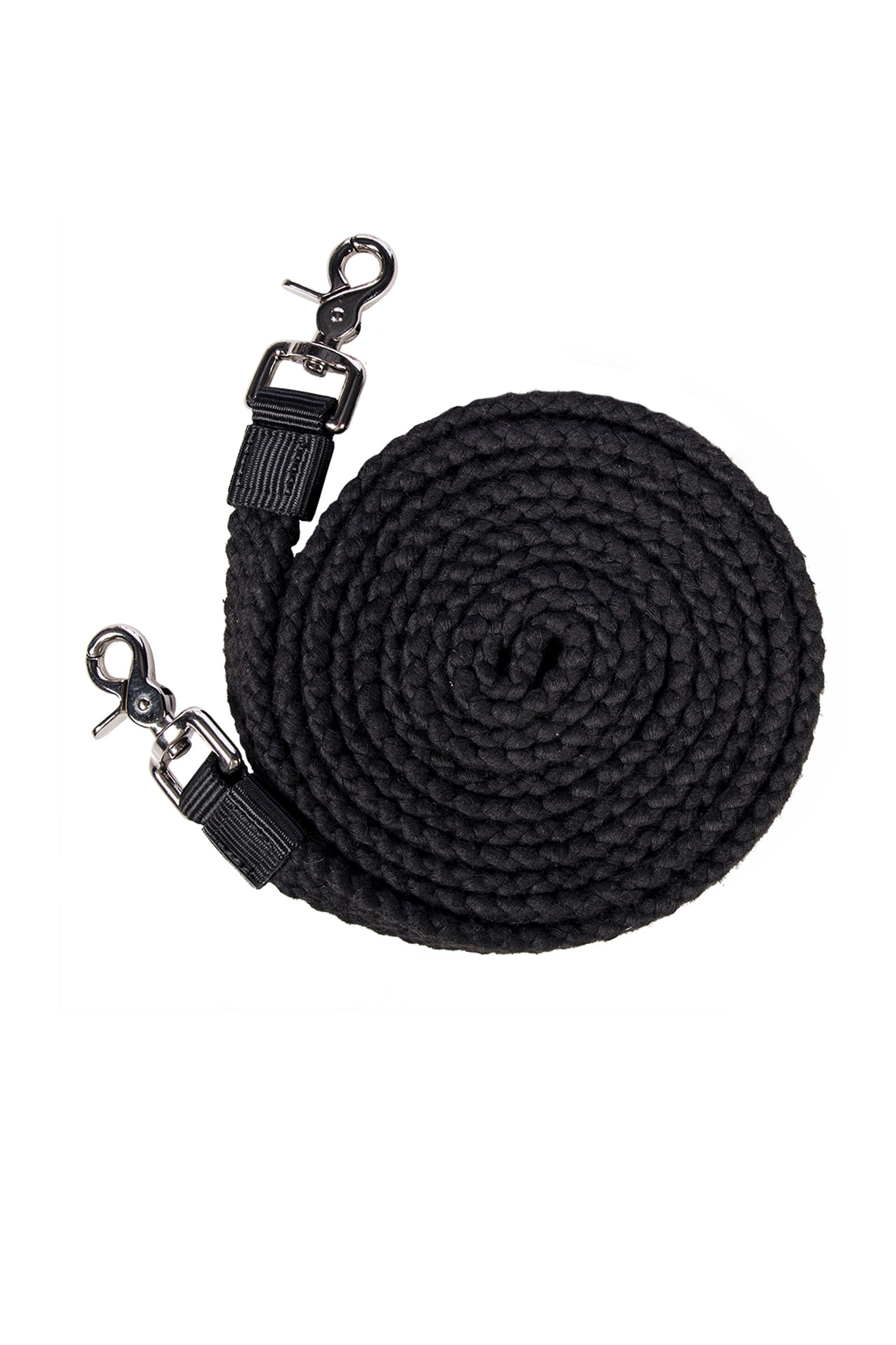F.R.A. Freedom Riding Articles Gabi Flat Woven Cotton Reins 25mm, w/ Clips 300cm Bridles & Reins