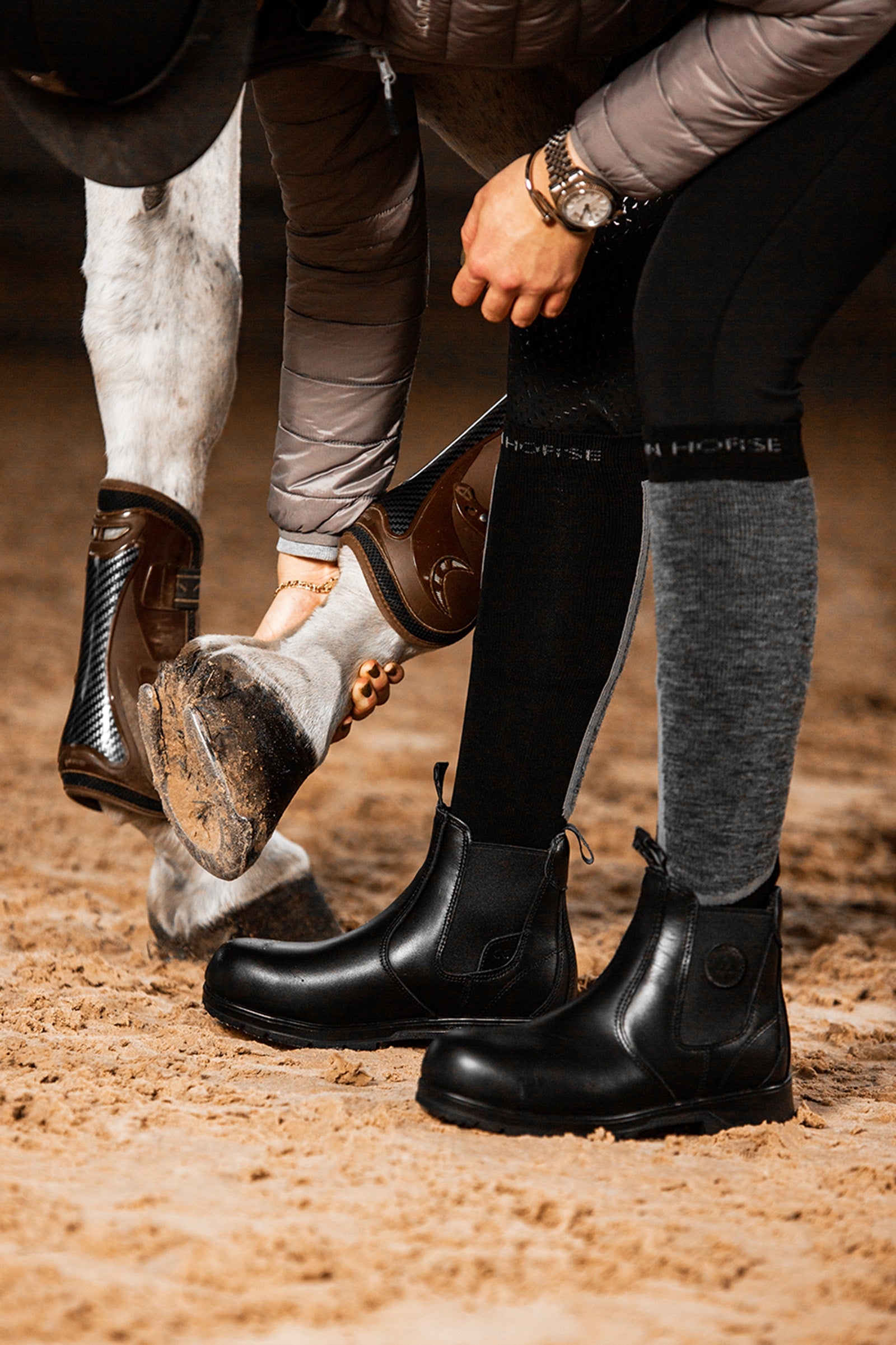 Mountain Horse XTR Lite Protective Jodhpur Boty s Hliníkovou Špičkou Riding Boots & Riding Shoes