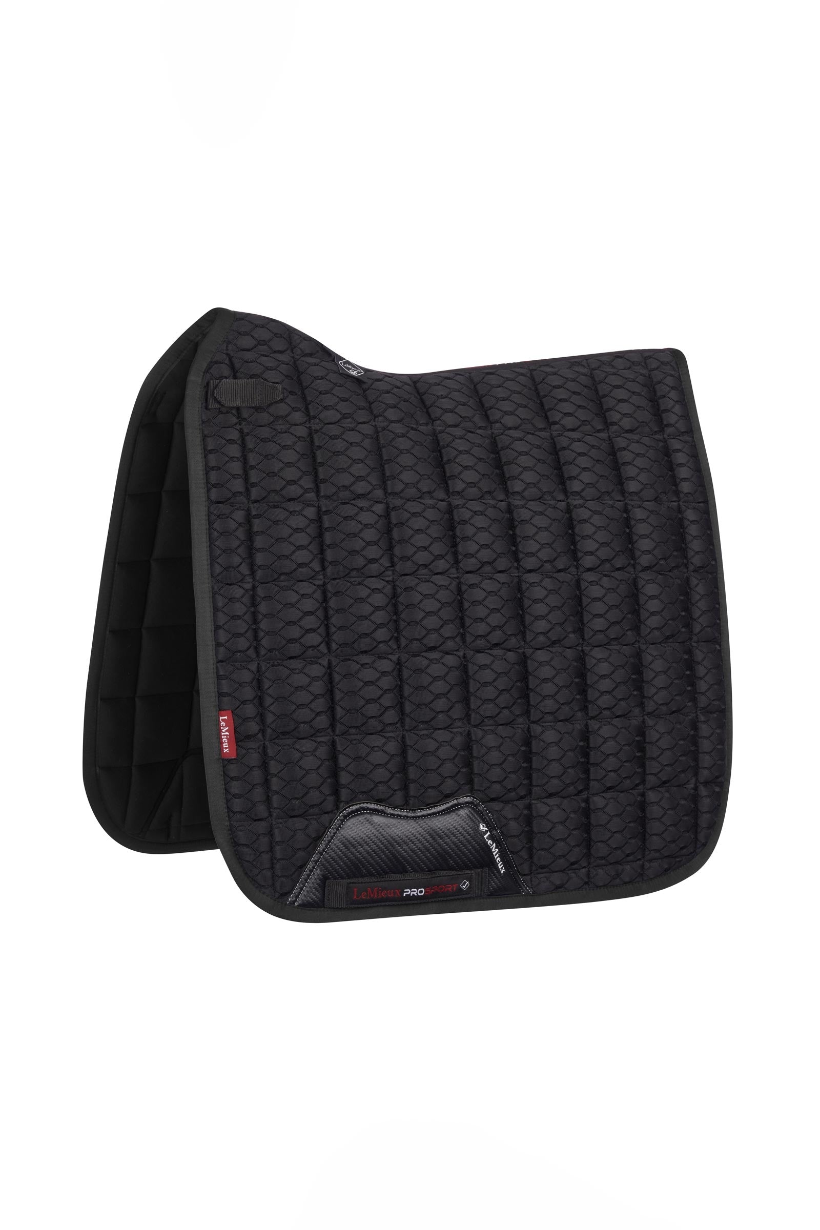 LeMieux Carbon Mesh Air Square drezurní podsedlová decka Saddle Pads