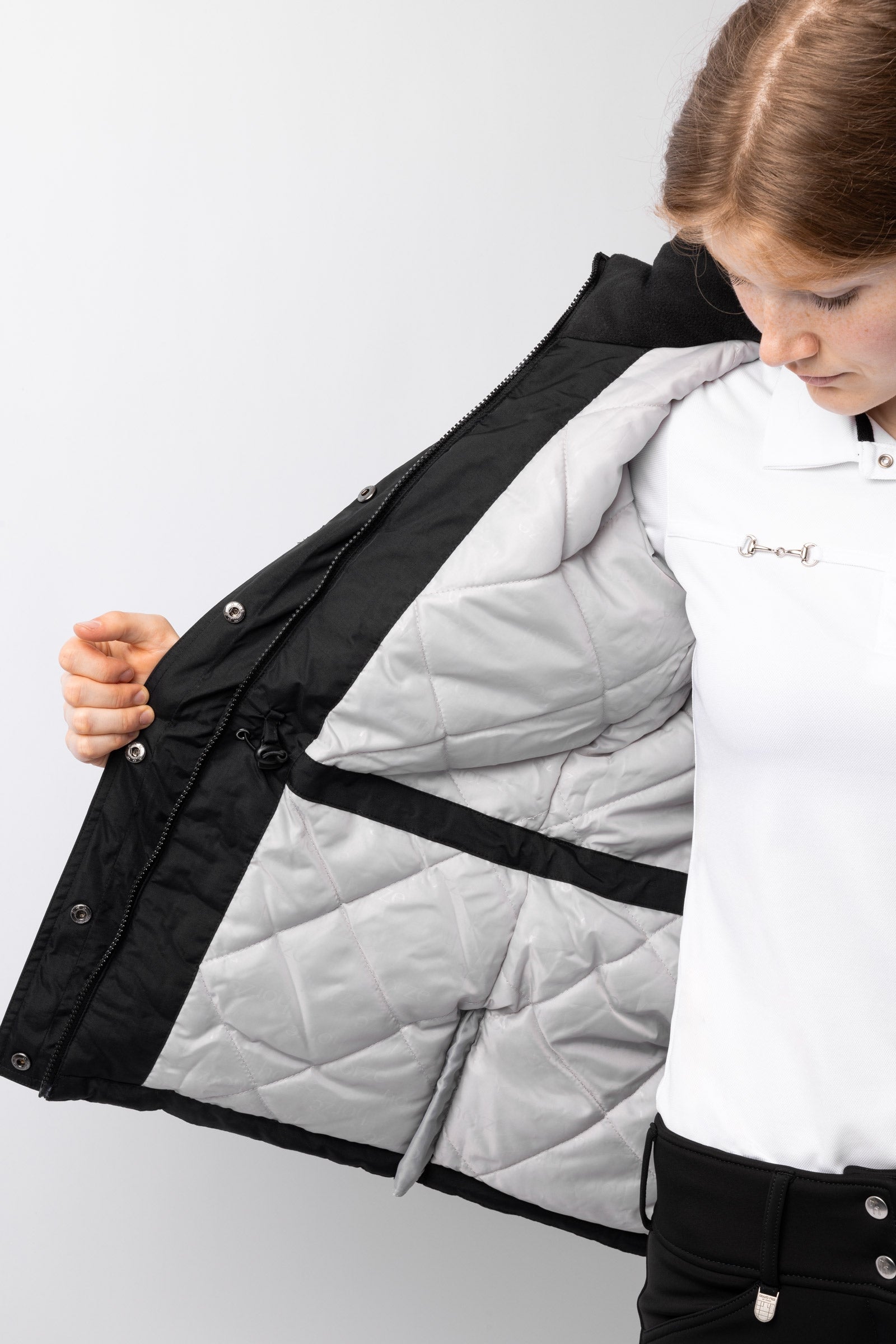 Horze Cheyenne Women's Padded Winter Riding Jacket Women’s Riding Clothing