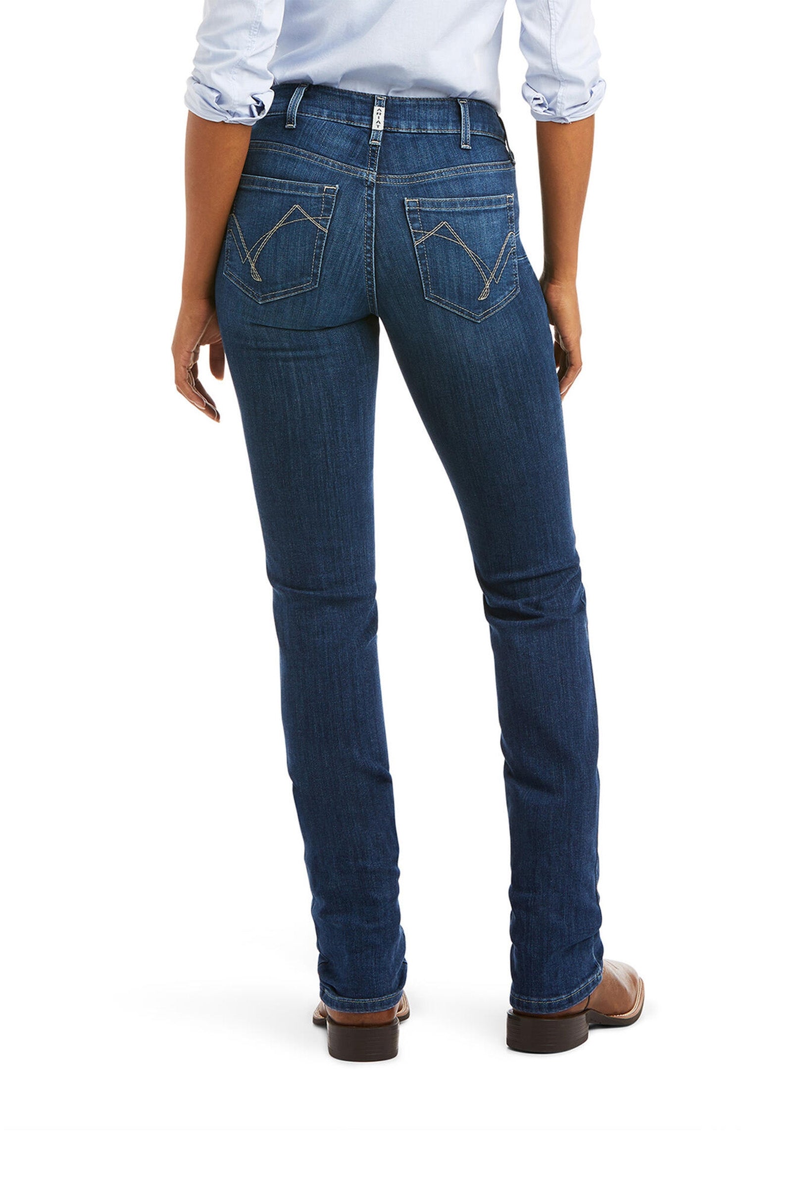 Ariat Dámské džíny Real Perfect Rise Abby Straight Womens Breeches