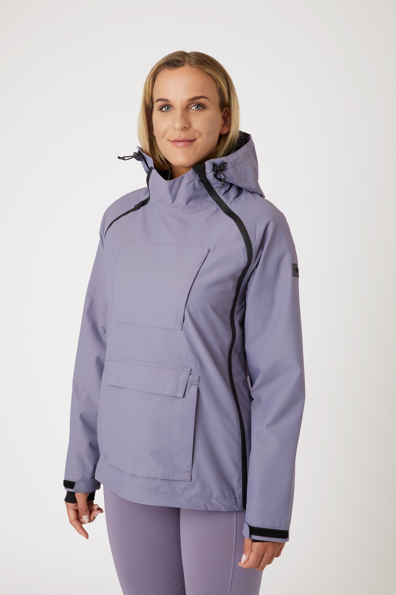 Horze Dámská jezdecká bunda Ayla se zipy do deště Women’s Riding Clothing