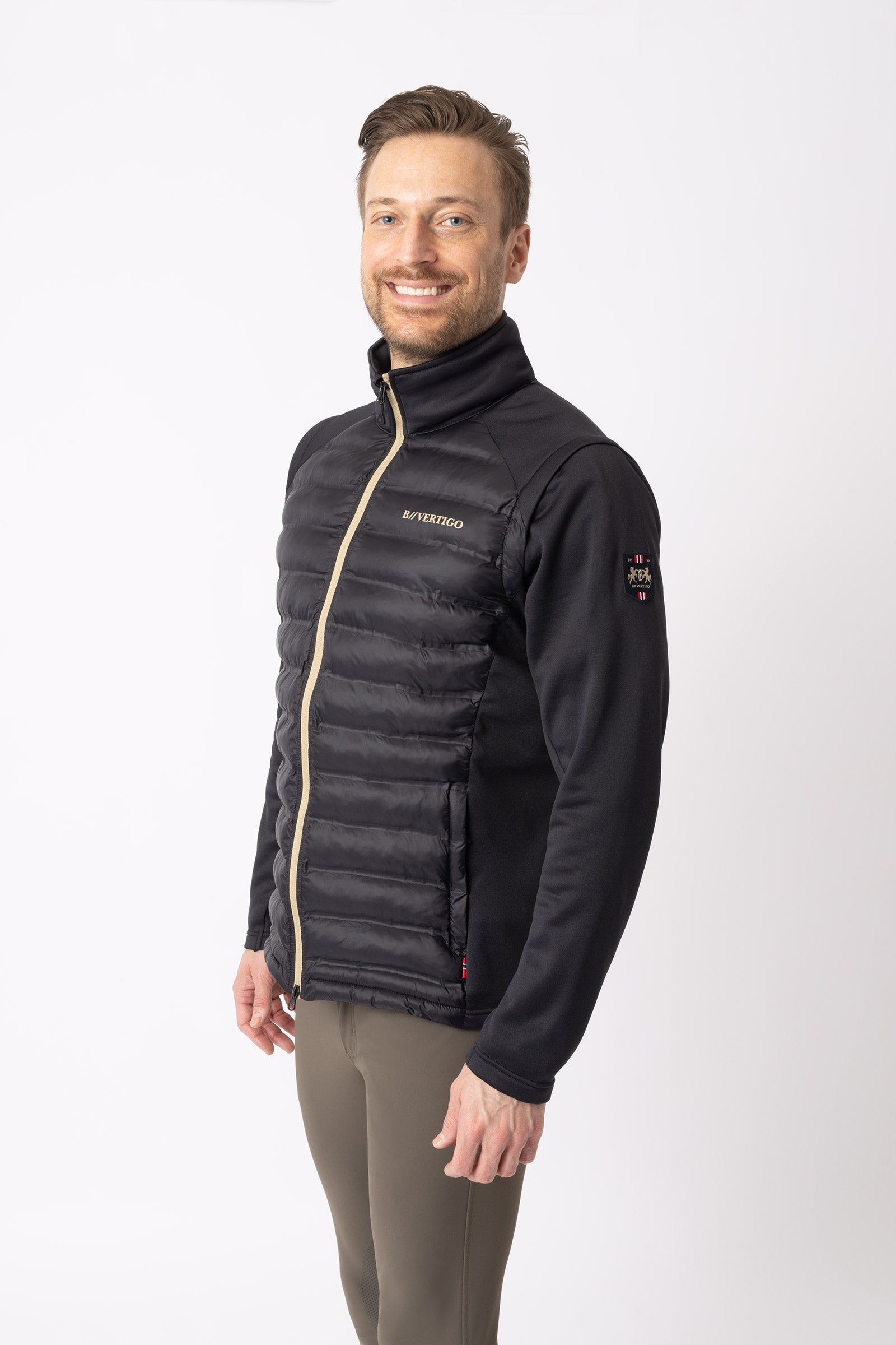 B Vertigo Pánská bunda Brendan 2v1 Mens Riding Clothing