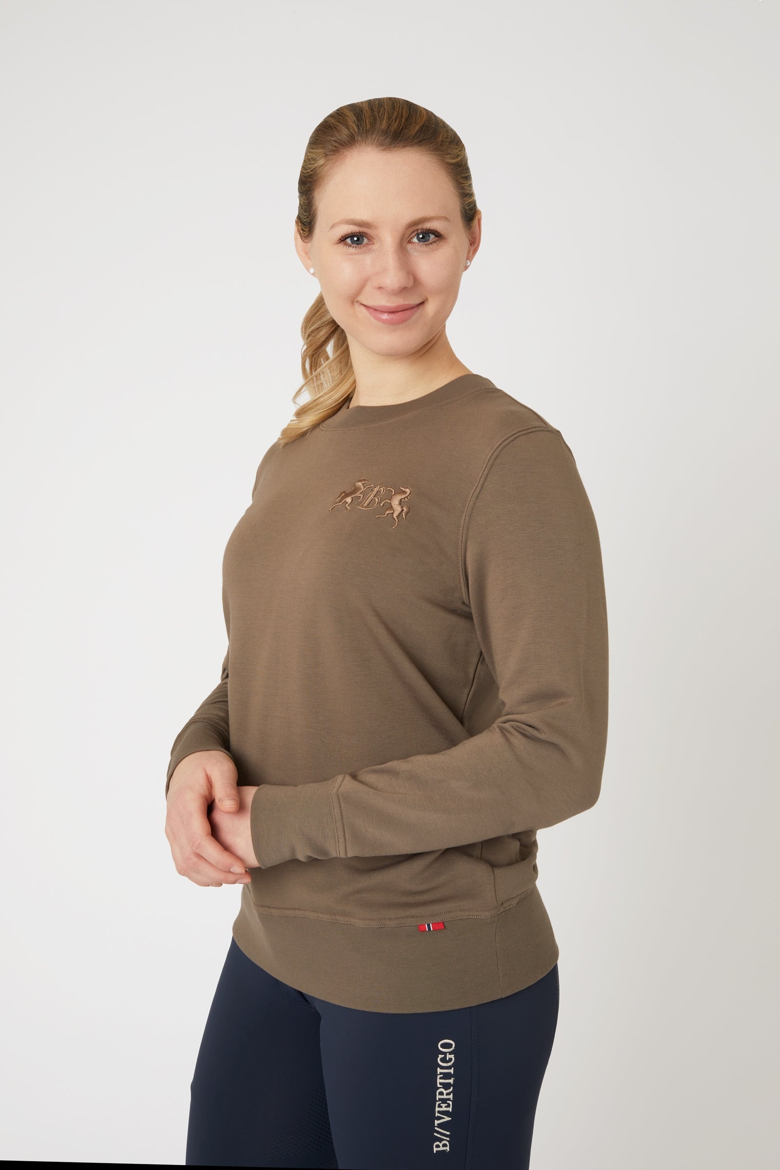 B Vertigo Dámská bambusová mikina Erica Women’s Riding Clothing