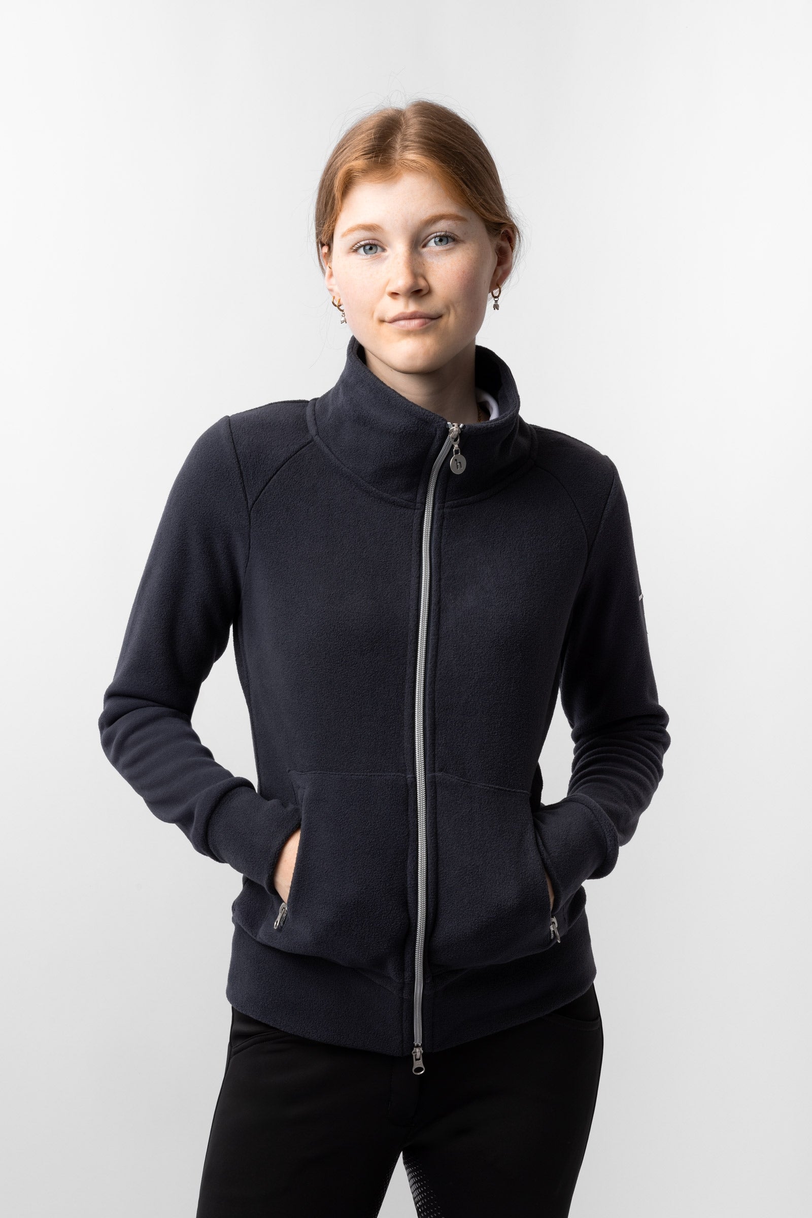 Horze Dámská fleecová jezdecká bunda Ellie Women’s Riding Clothing