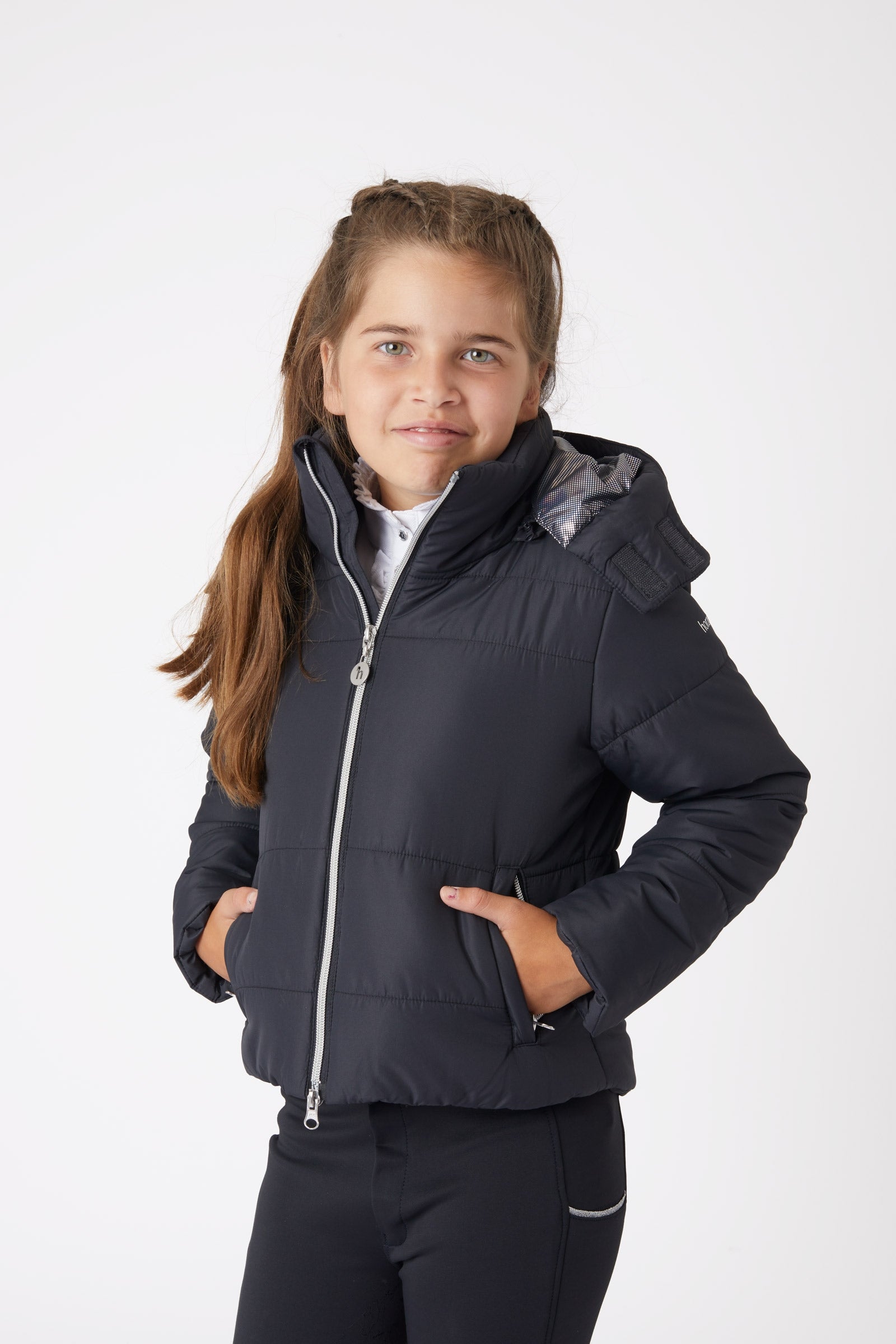 Horze Dětská zimní bunda Anike Kids Apparel