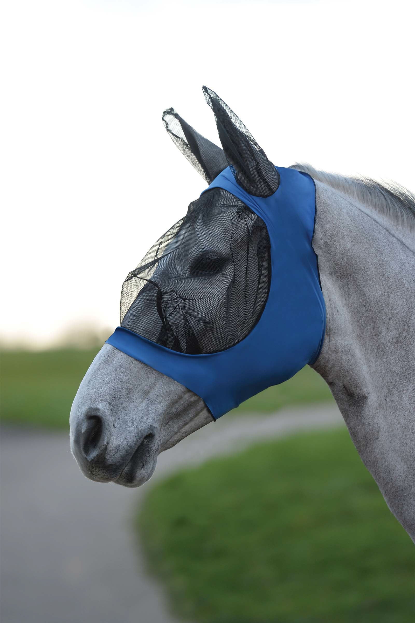 Weatherbeeta Deluxe Stretch Bug Eye Saver with Ears Antifly Protection for Horses