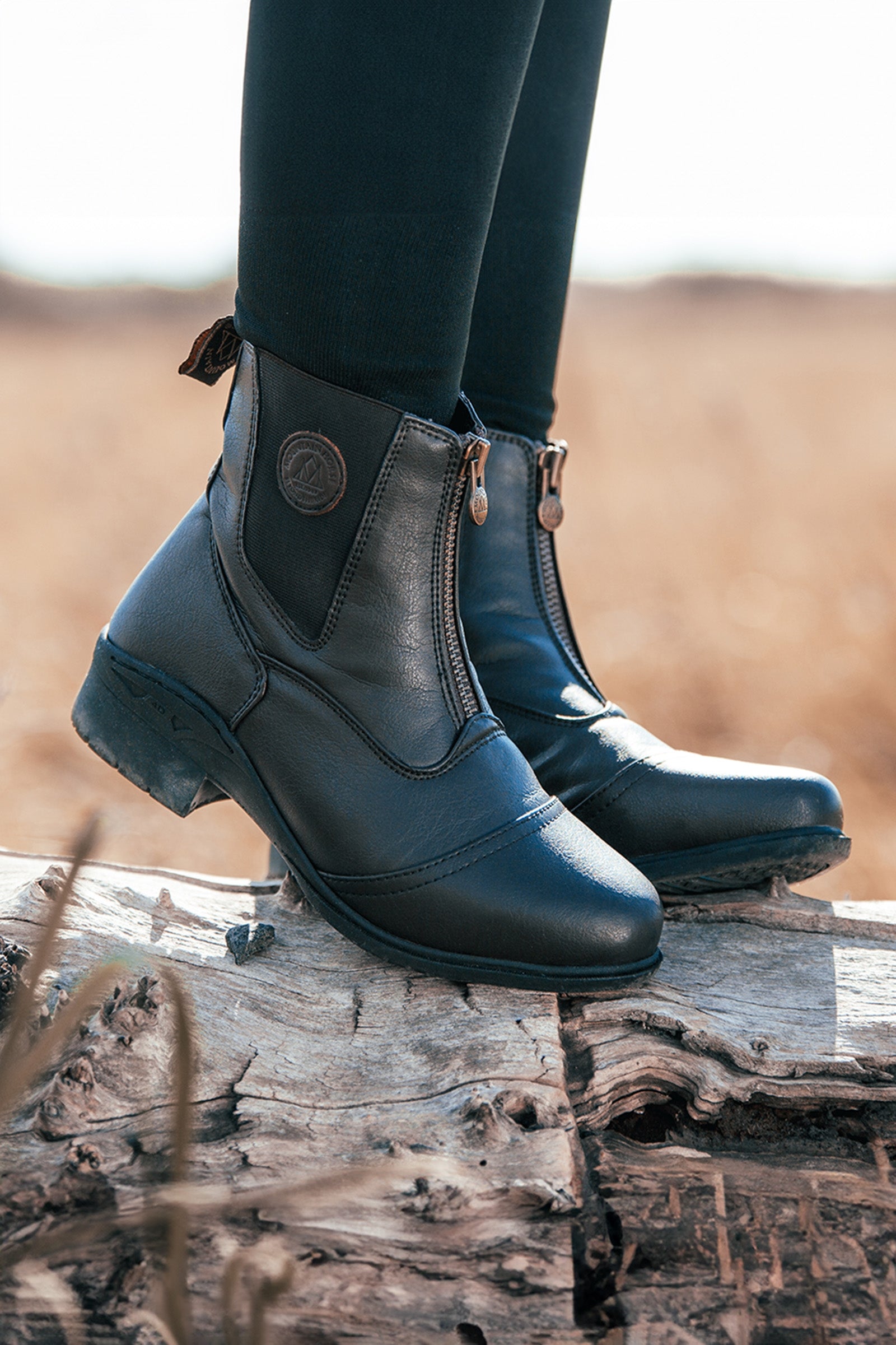 Mountain Horse Veganza Paddockové Boty na Zip Riding Boots & Riding Shoes