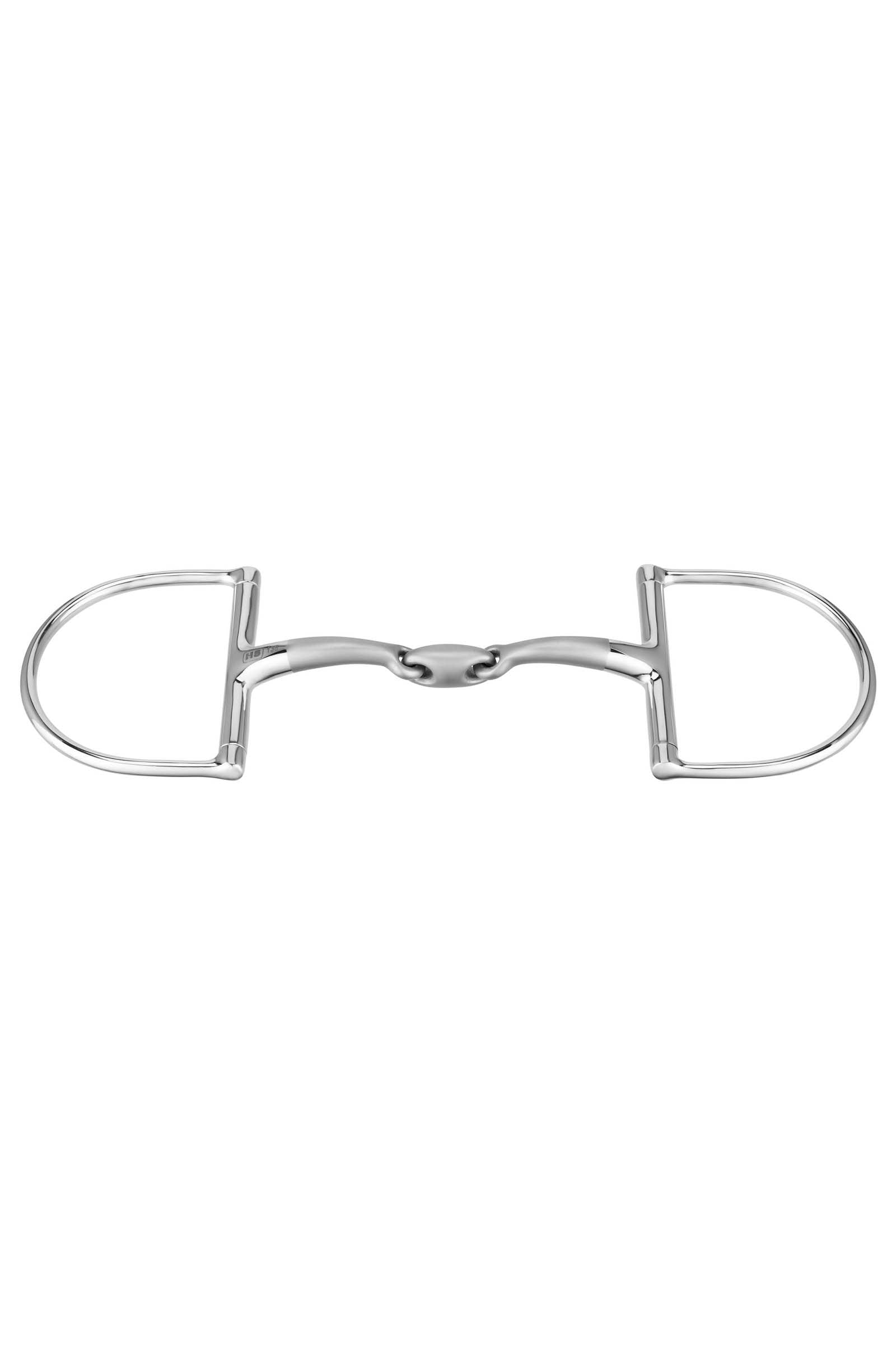 Sprenger Satinox s dvojitým kloubem udidlo a D-kroužkem, 14 mm Horse Bits
