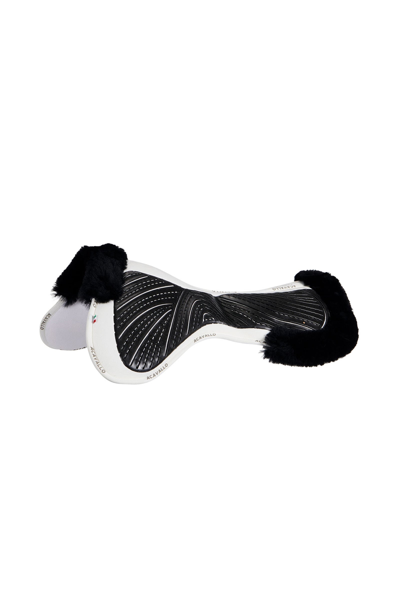 Acavallo Close Contact Gel & Memory Foam Half Pad with Sheepskin Saddle Pads