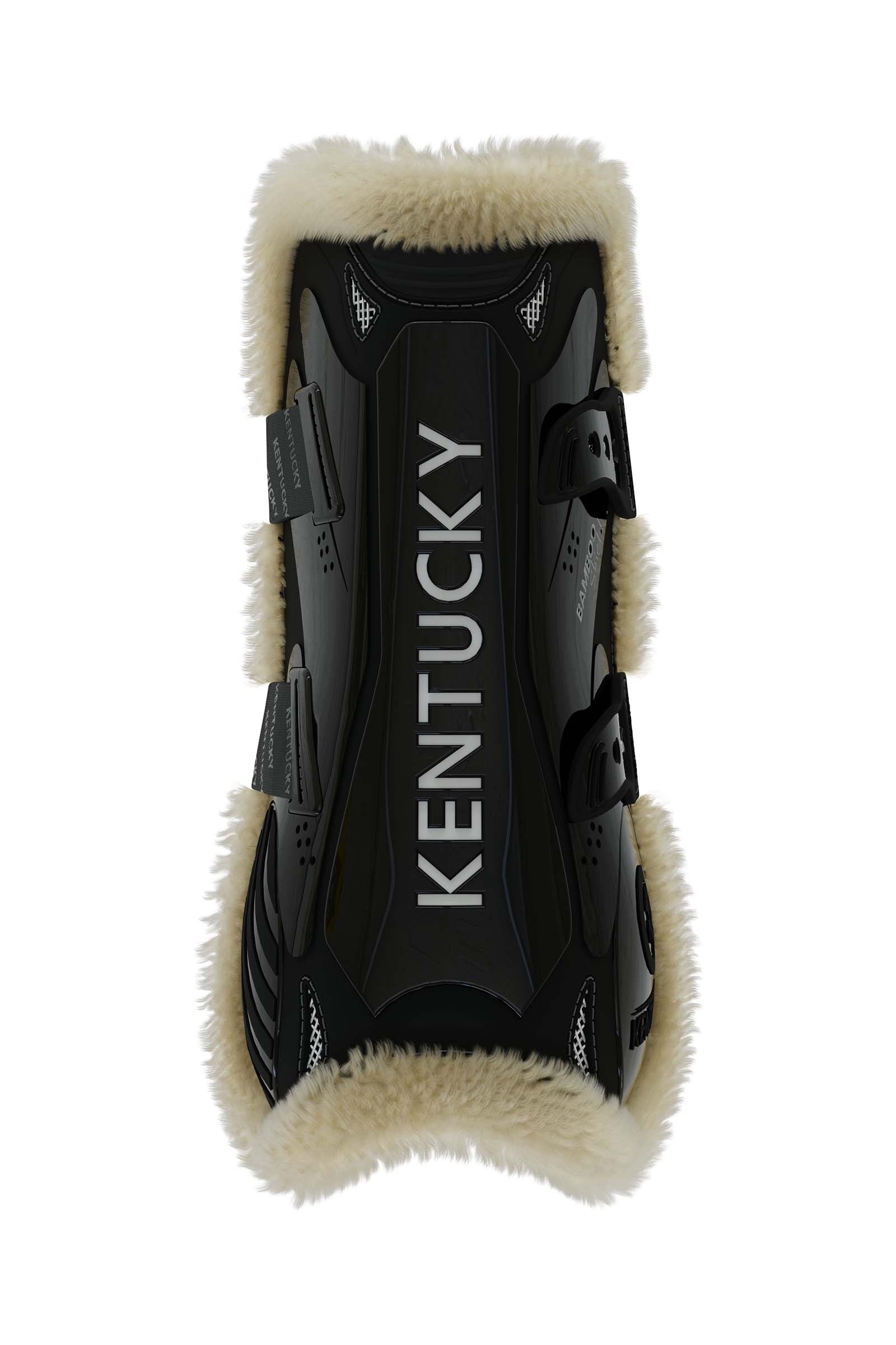 Kentucky Horsewear Vegan Sheepskin Bamboo Elastic Tendon Boots Leg Protection & Hoof Protection for Horses