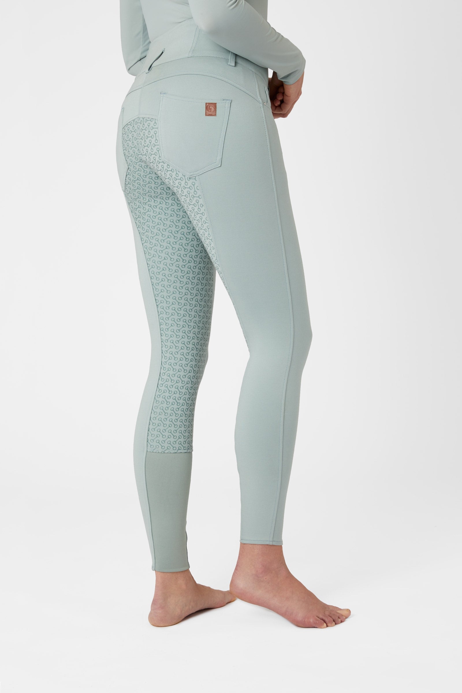 Horze Dámské rajtky Tara s plným sedem a vysokým pasem Womens Breeches