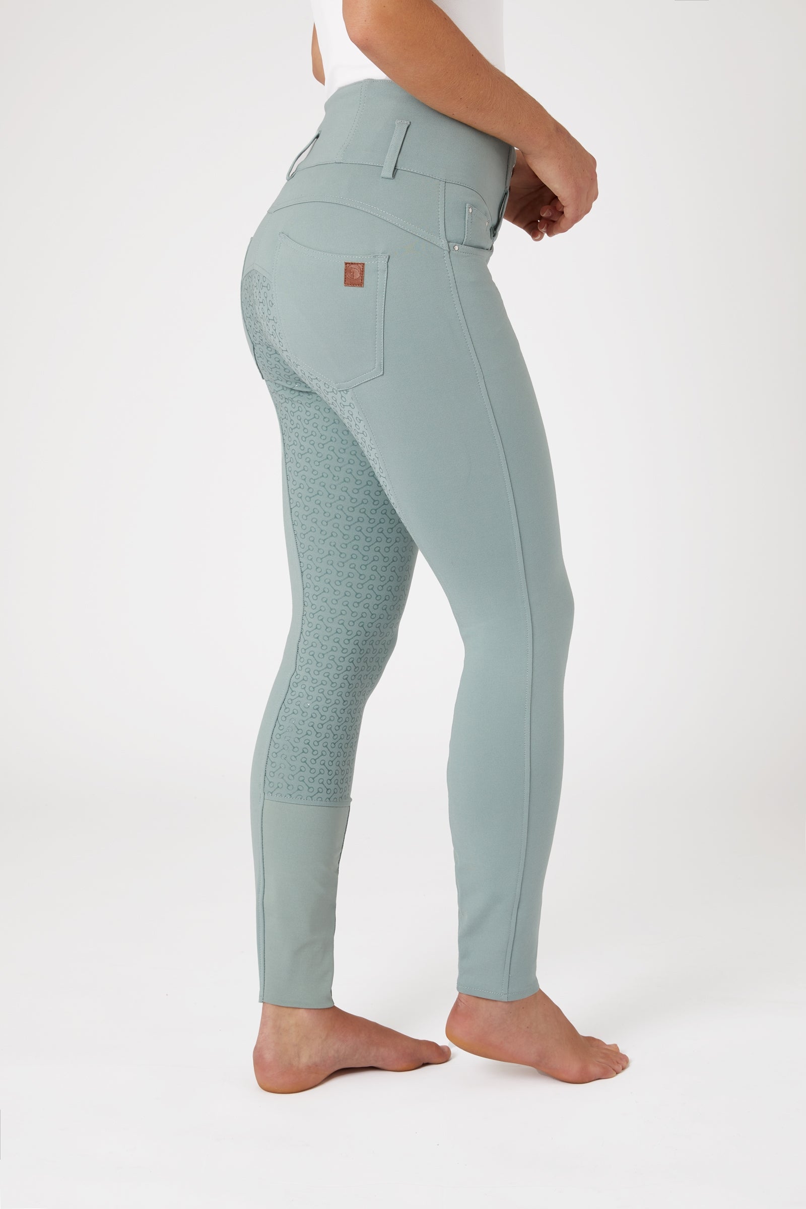 Horze Dámské rajtky Tara s plným sedem a vysokým pasem Womens Breeches