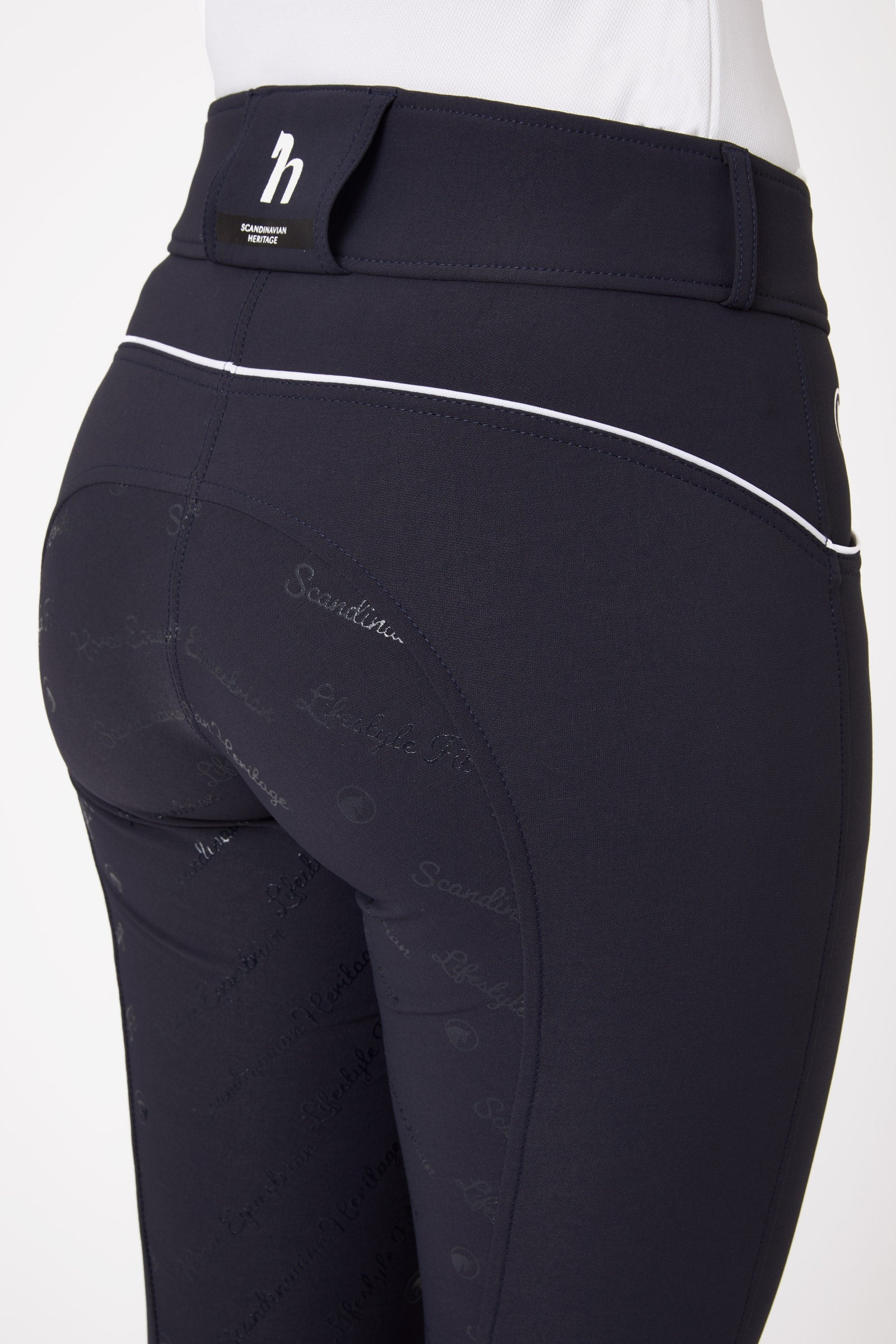 Horze Nordic Performance Women's Silicone Full Seat Breeches UPF 50+ Womens Breeches