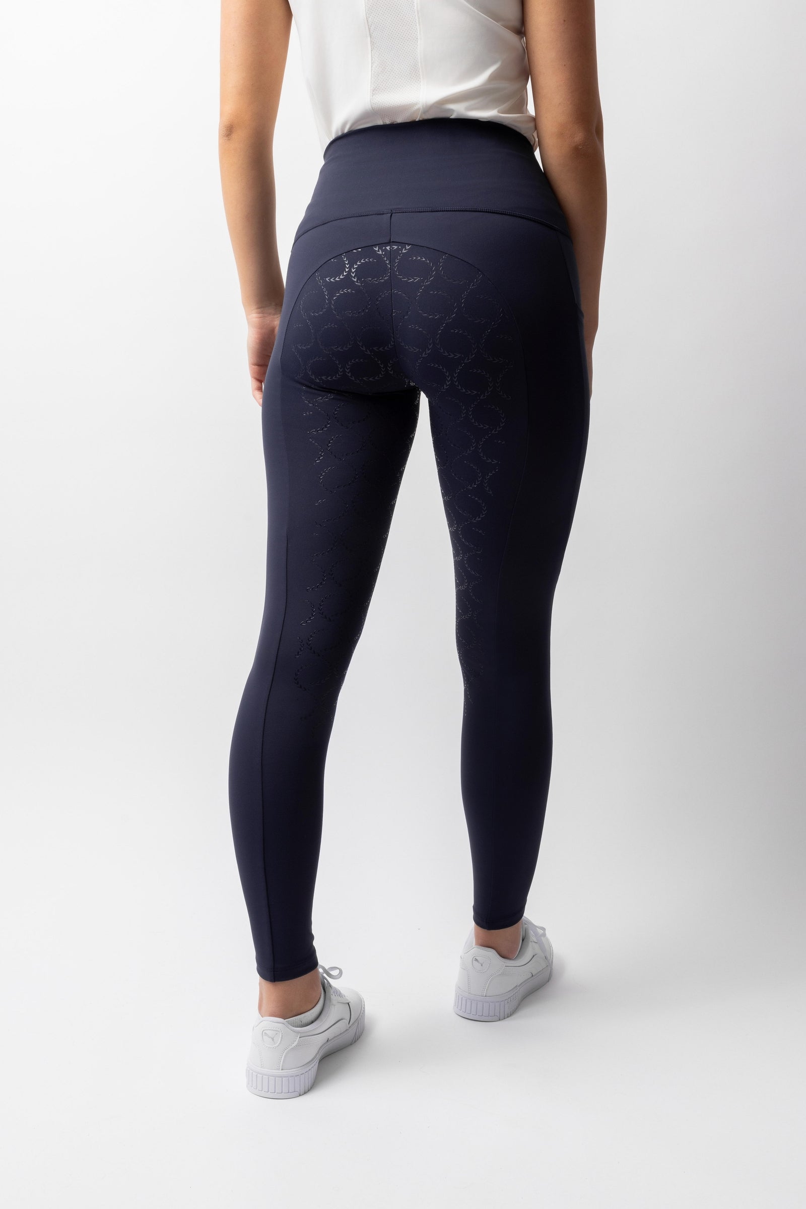 Horze Gillian Dámské celosedové kompresní punčochy Womens Breeches