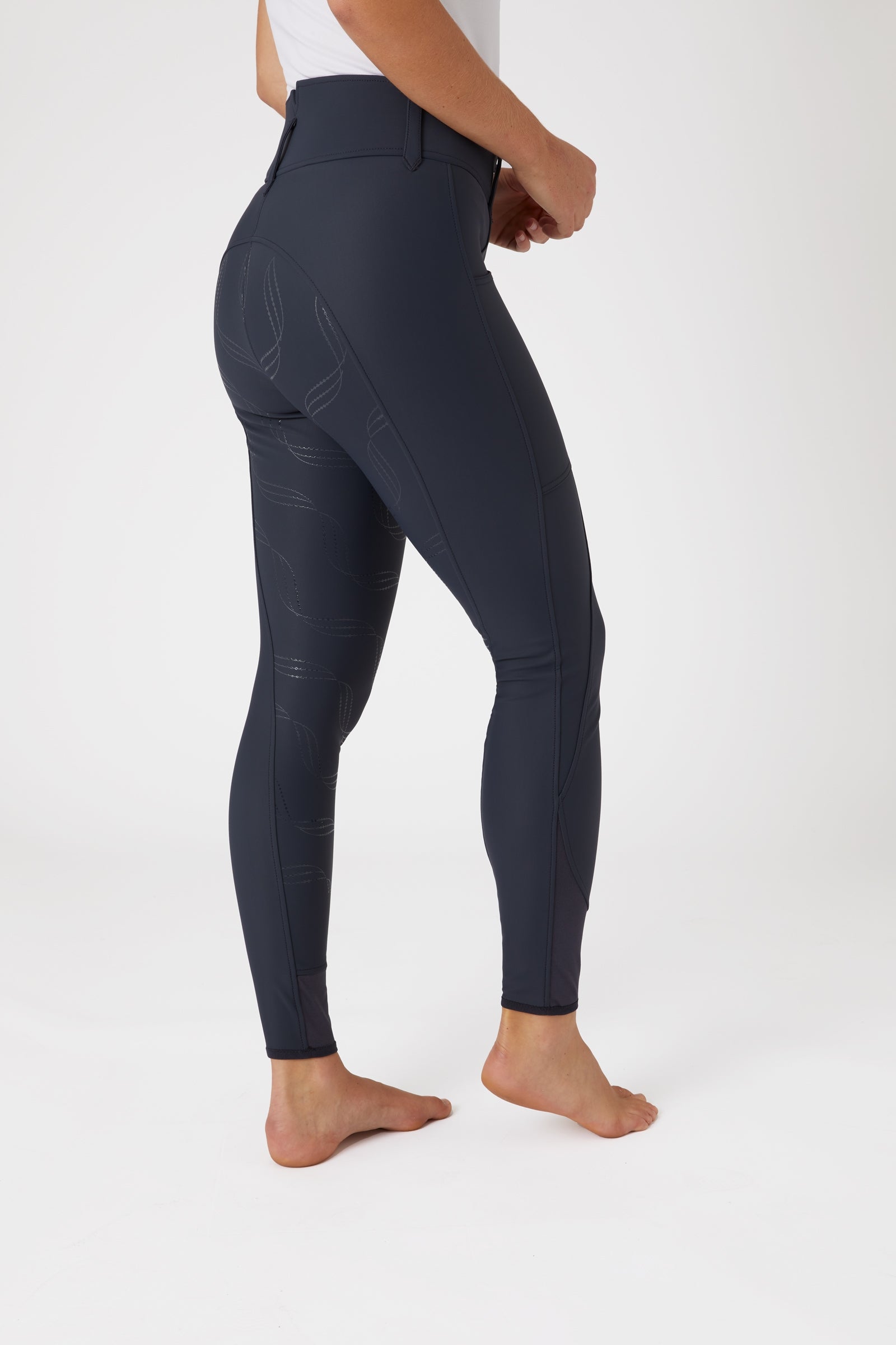 Horze Dámské celosedové kalhoty Indira s vysokým pasem Womens Breeches