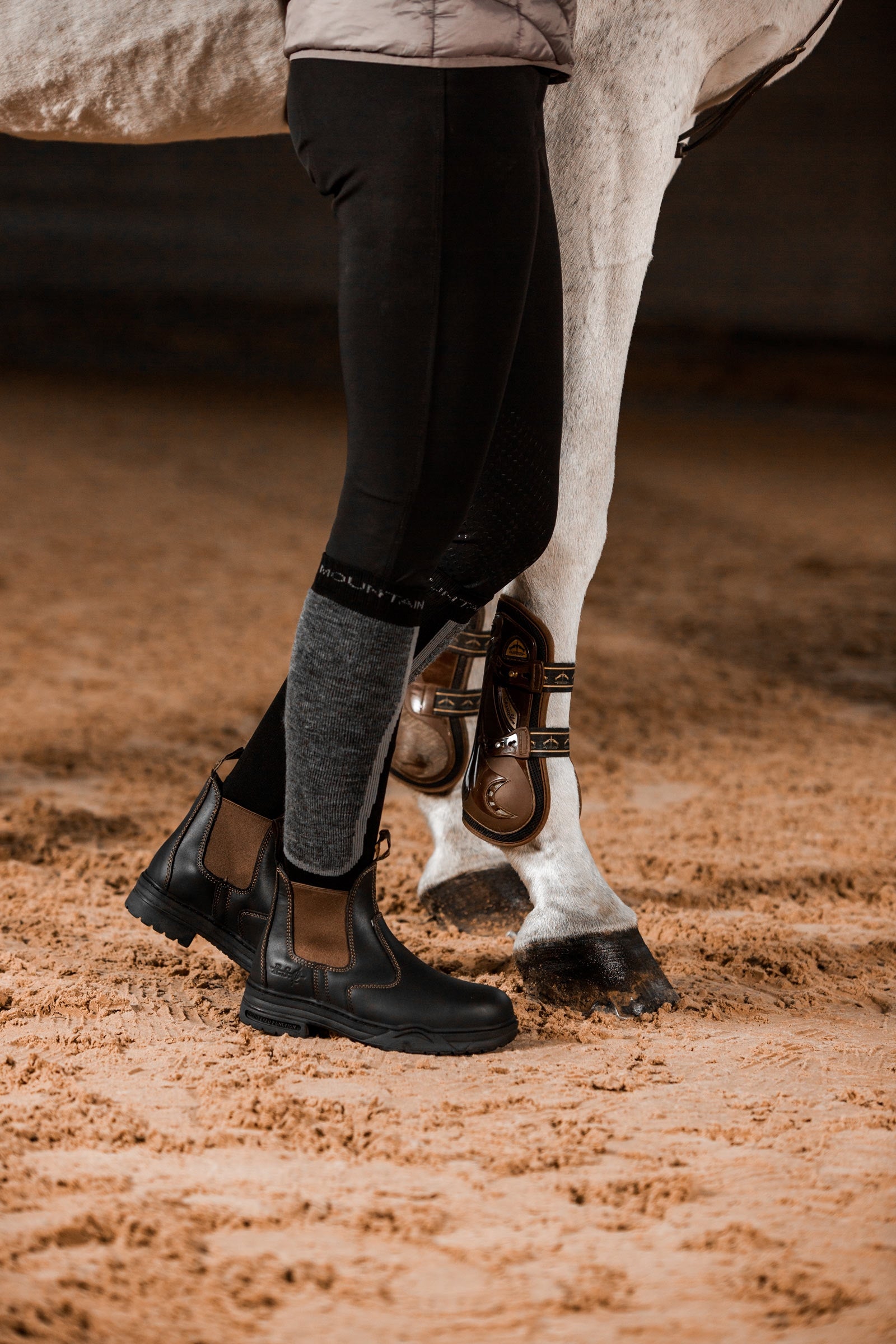 Mountain Horse Protective Jodhpur junior Riding Boots & Riding Shoes