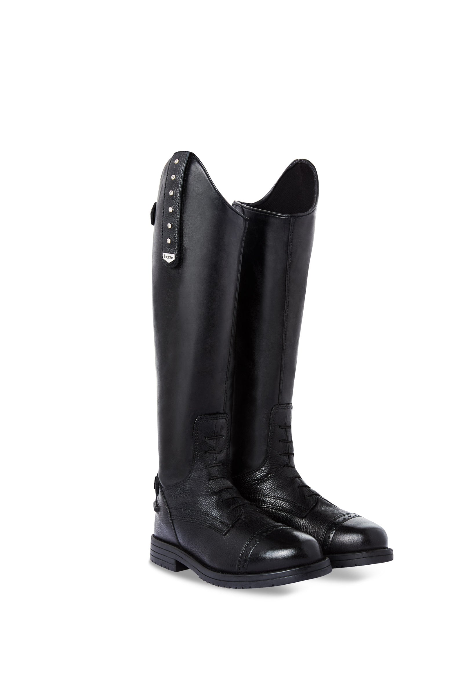 Horze Dětské vysoké boty Portland s krystaly Riding Boots & Riding Shoes