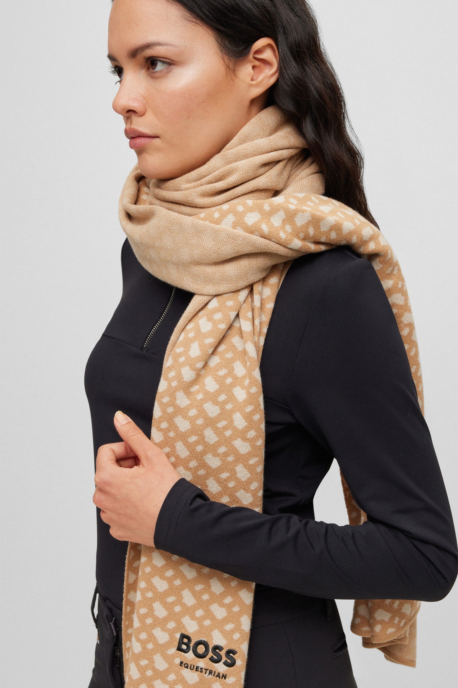 Boss Monogram Scarf Accessories