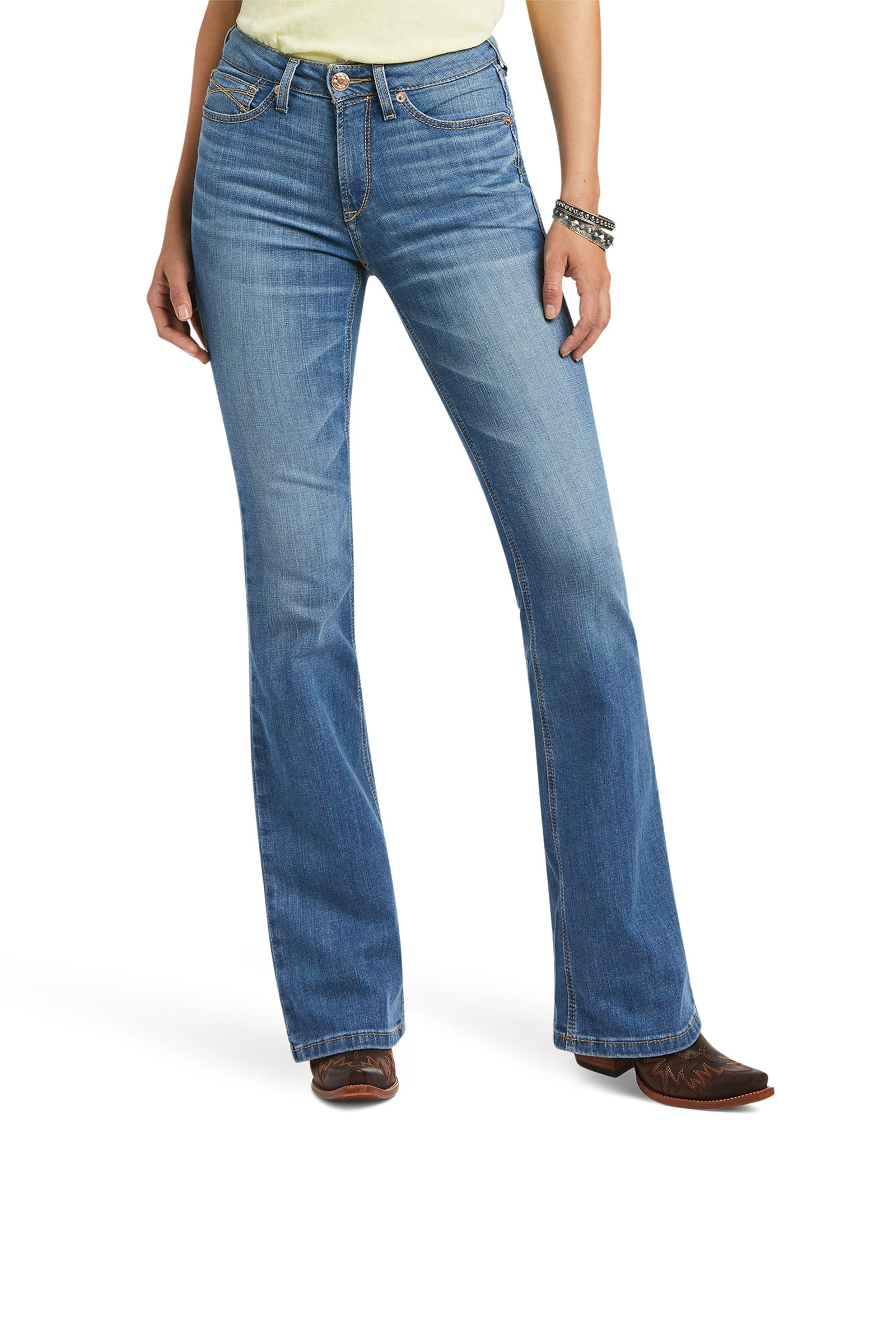 Ariat Dámské rifle s vysokým pasem R.E.A.L Daniela Boot Cut Womens Breeches