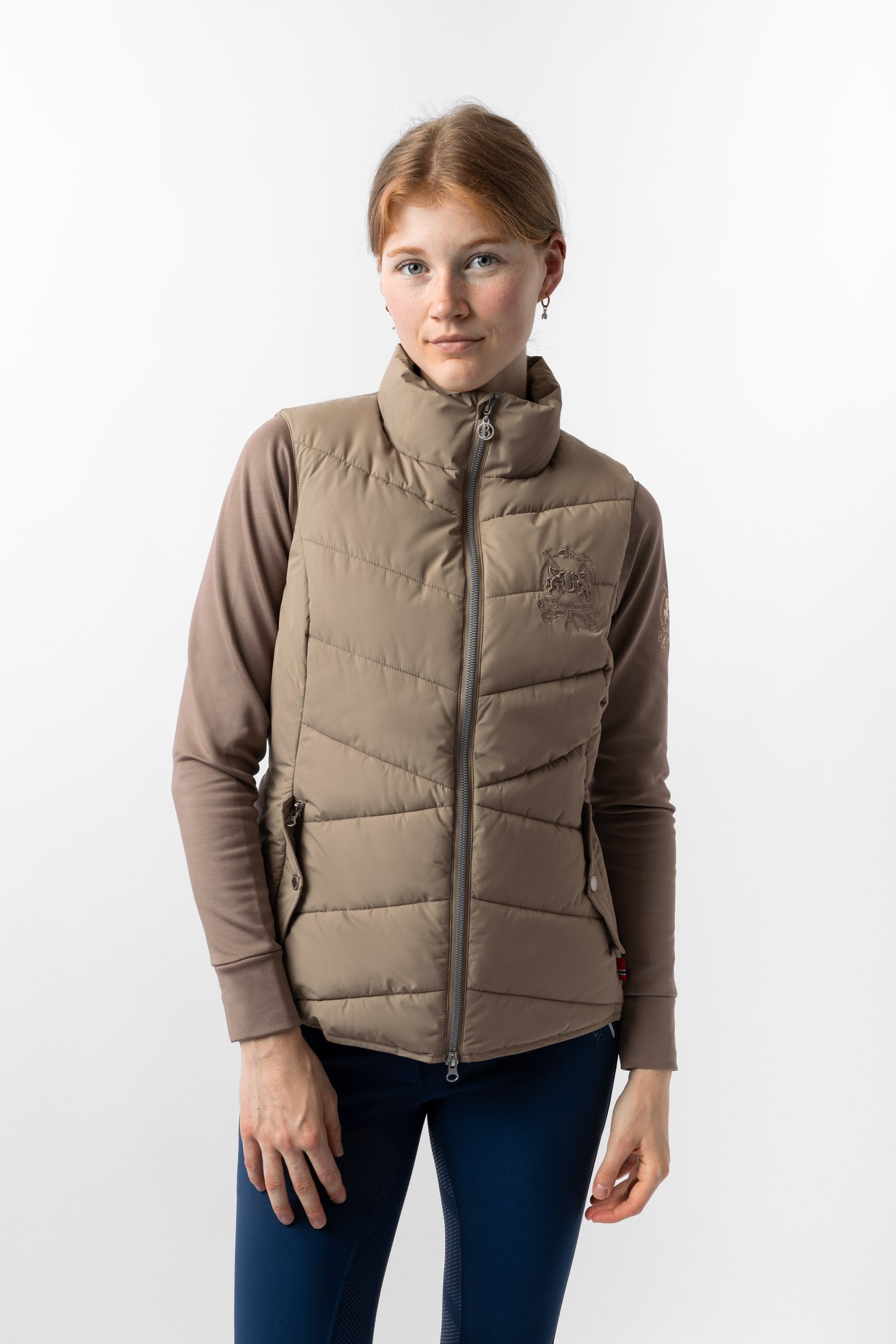 B Vertigo Cordelia Polstrovaná Jezdecká Vesta Women’s Riding Clothing