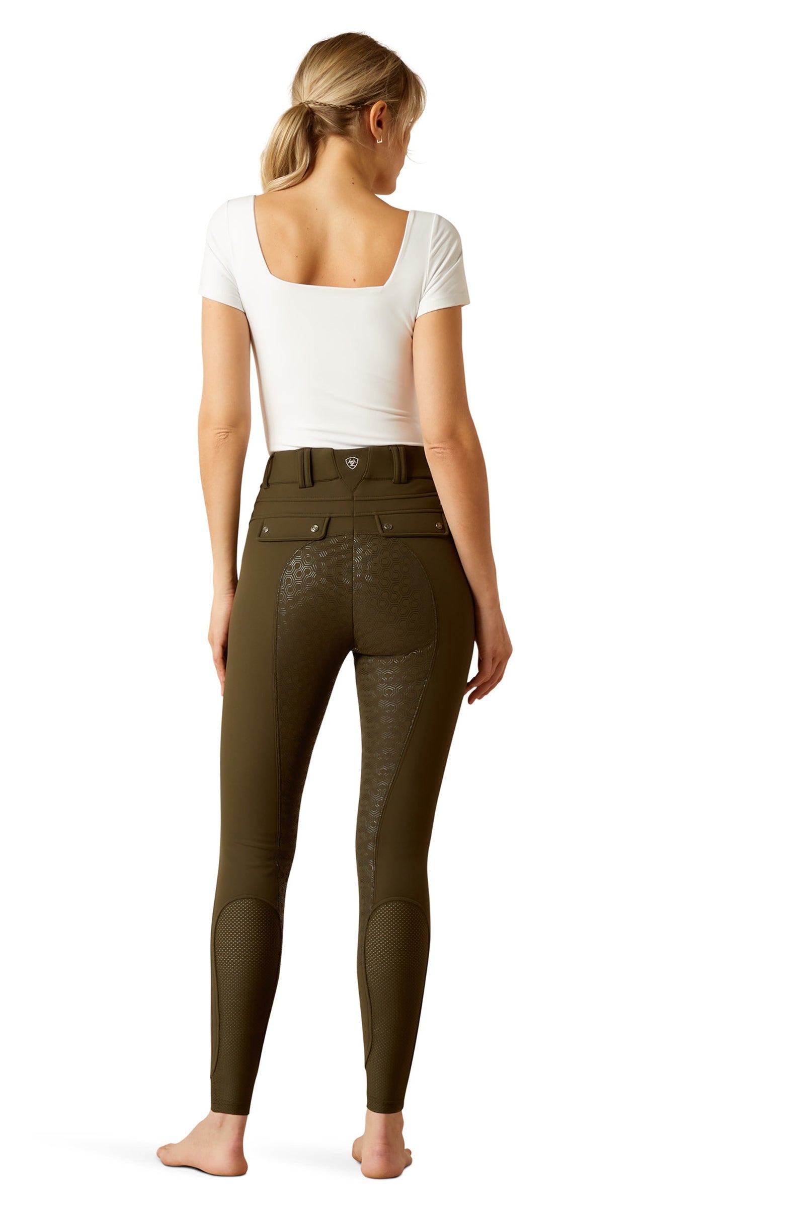 Ariat Tri Factor Frost dámské zateplené jezdecké kalhoty s plným sedem Womens Breeches