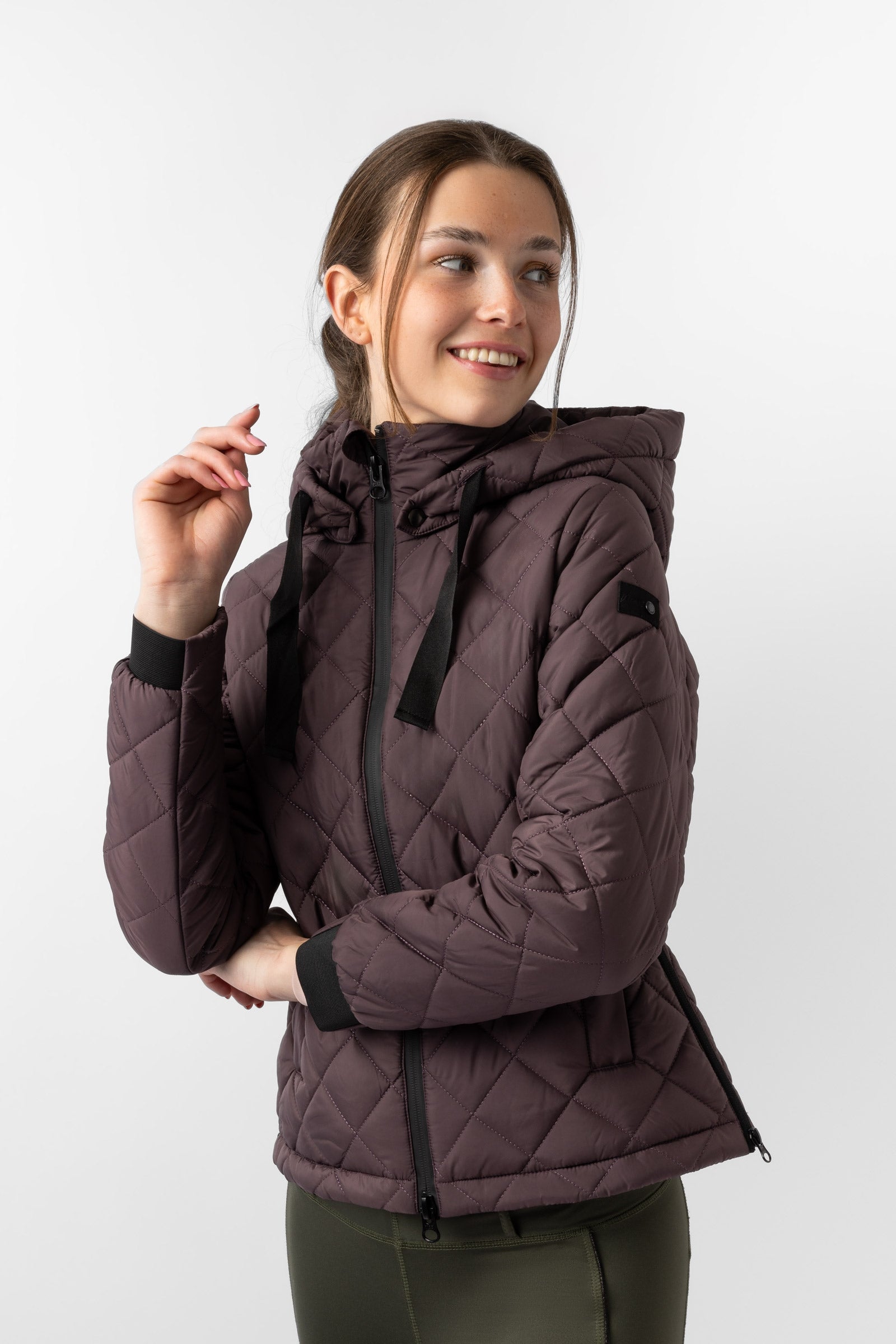 Horze Dámská vyteplená jezdecká bunda Young Rider IMELDA Young Rider Apparel