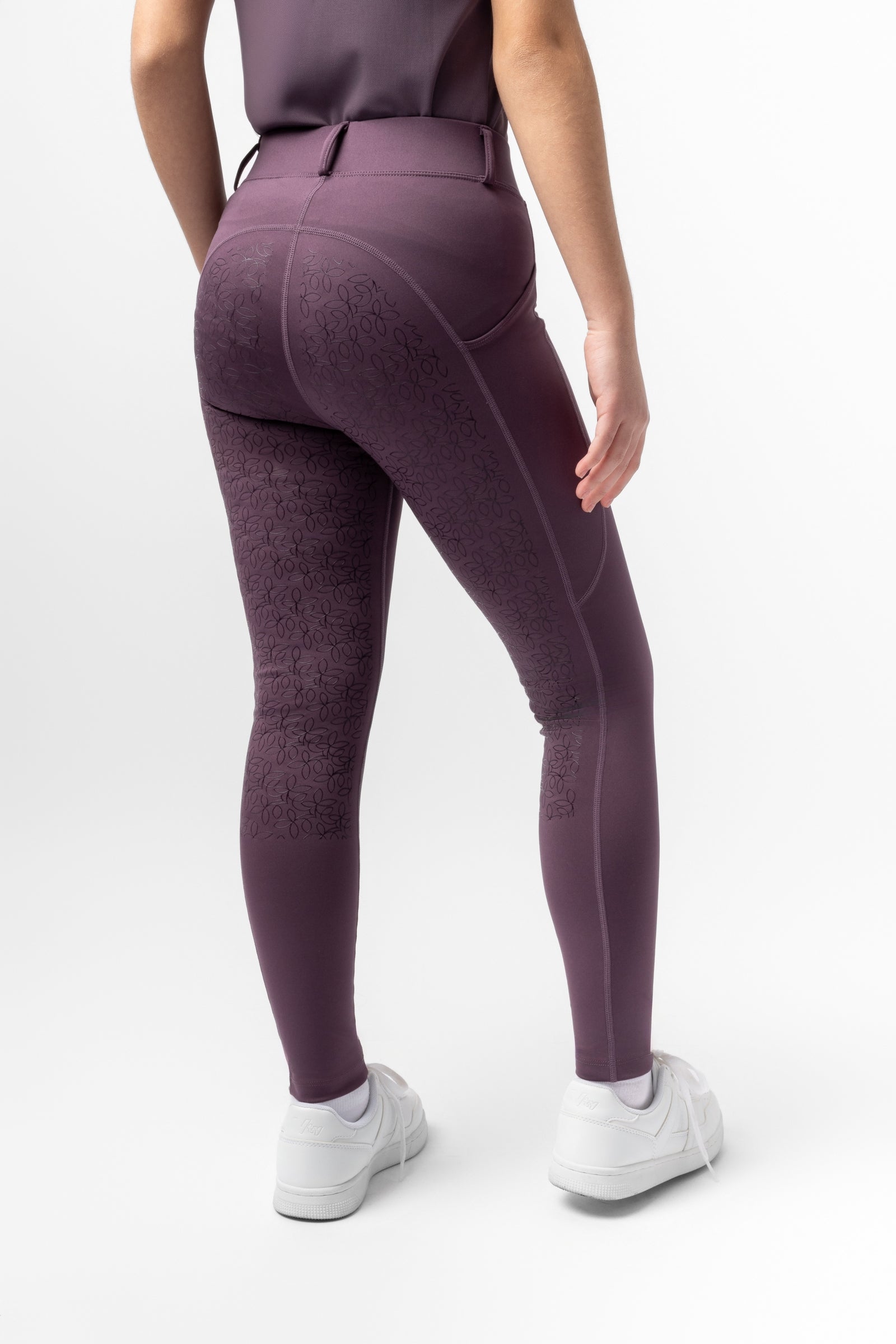 Horze Dea Dětské jezdecké legíny s plným sedlem Kids Apparel