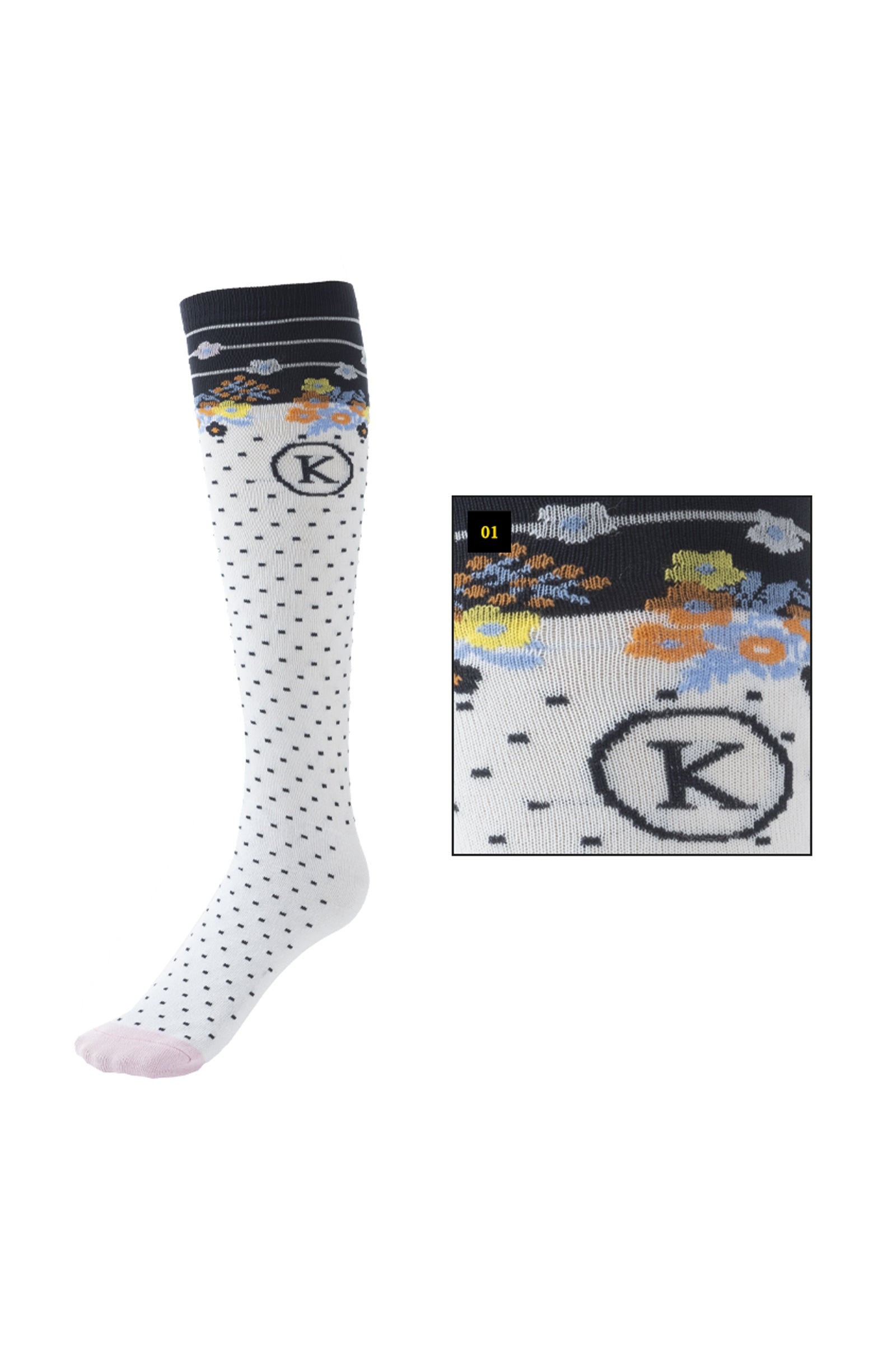 Kavalkade Kaval Socks Letní tenké jezdecké ponožky Socks