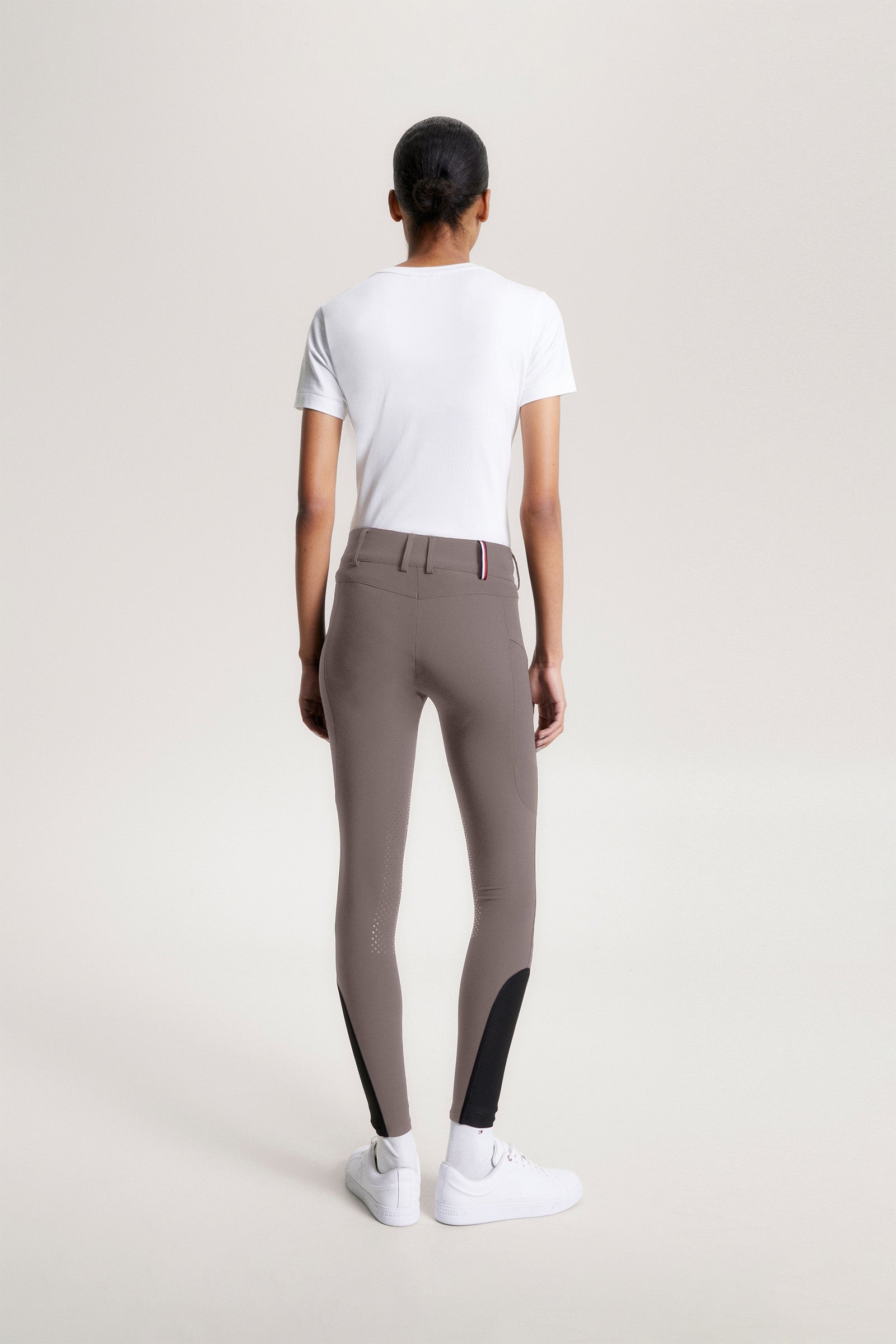 Tommy Hilfiger Equestrian Pro Celoroční Jezdecké Kalhoty s Gripem na Kolenou Mens Riding Clothing